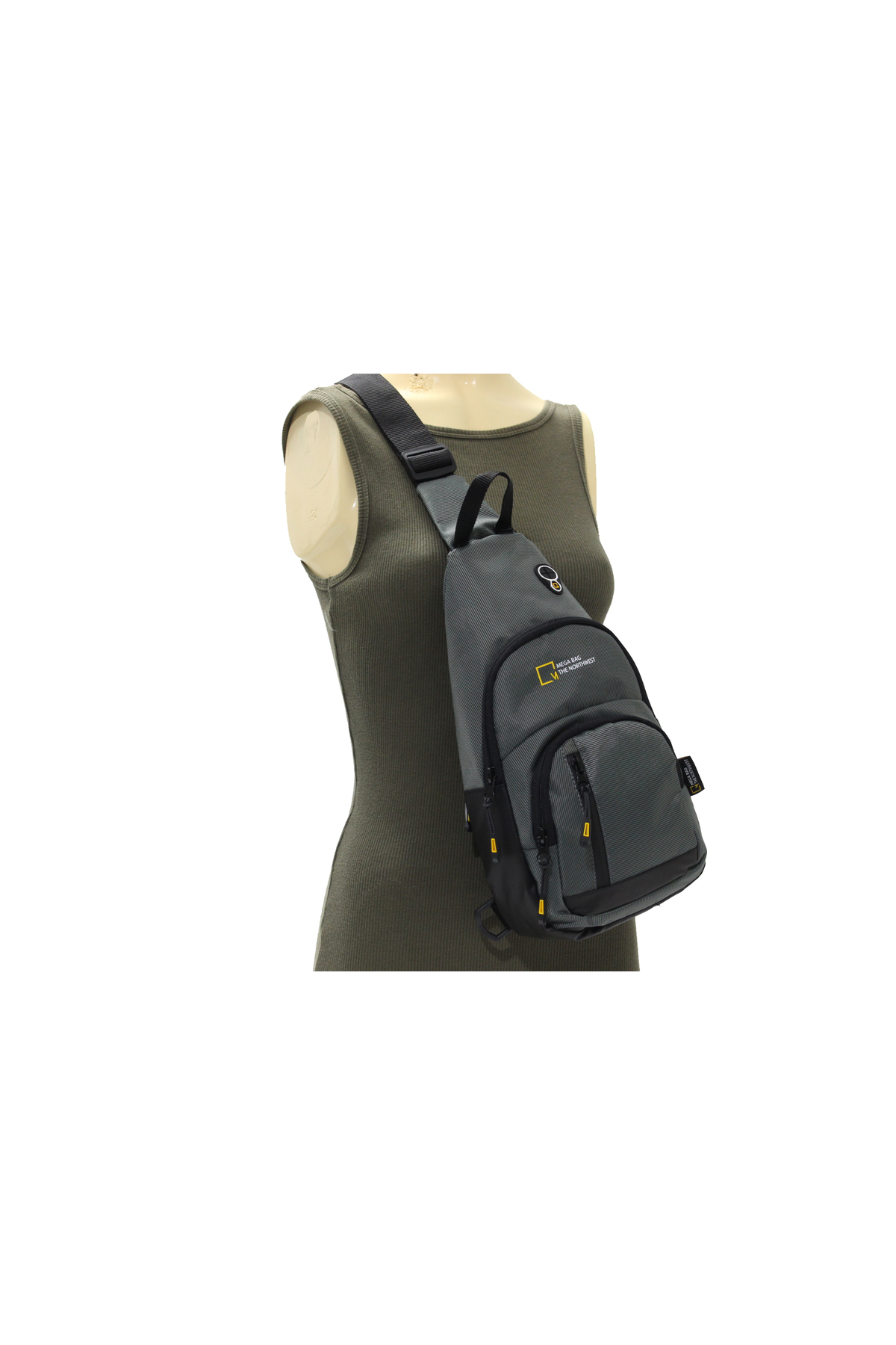 M 1007 Unisex Göğüs Çapraz Çanta, Body Bag