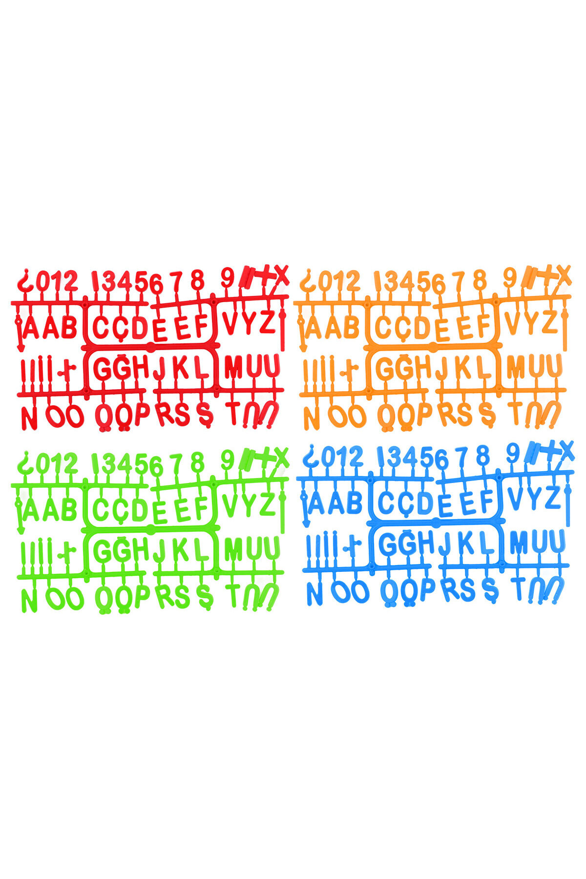 مجموعه حروف و اعداد ۲۲۰ تکه
