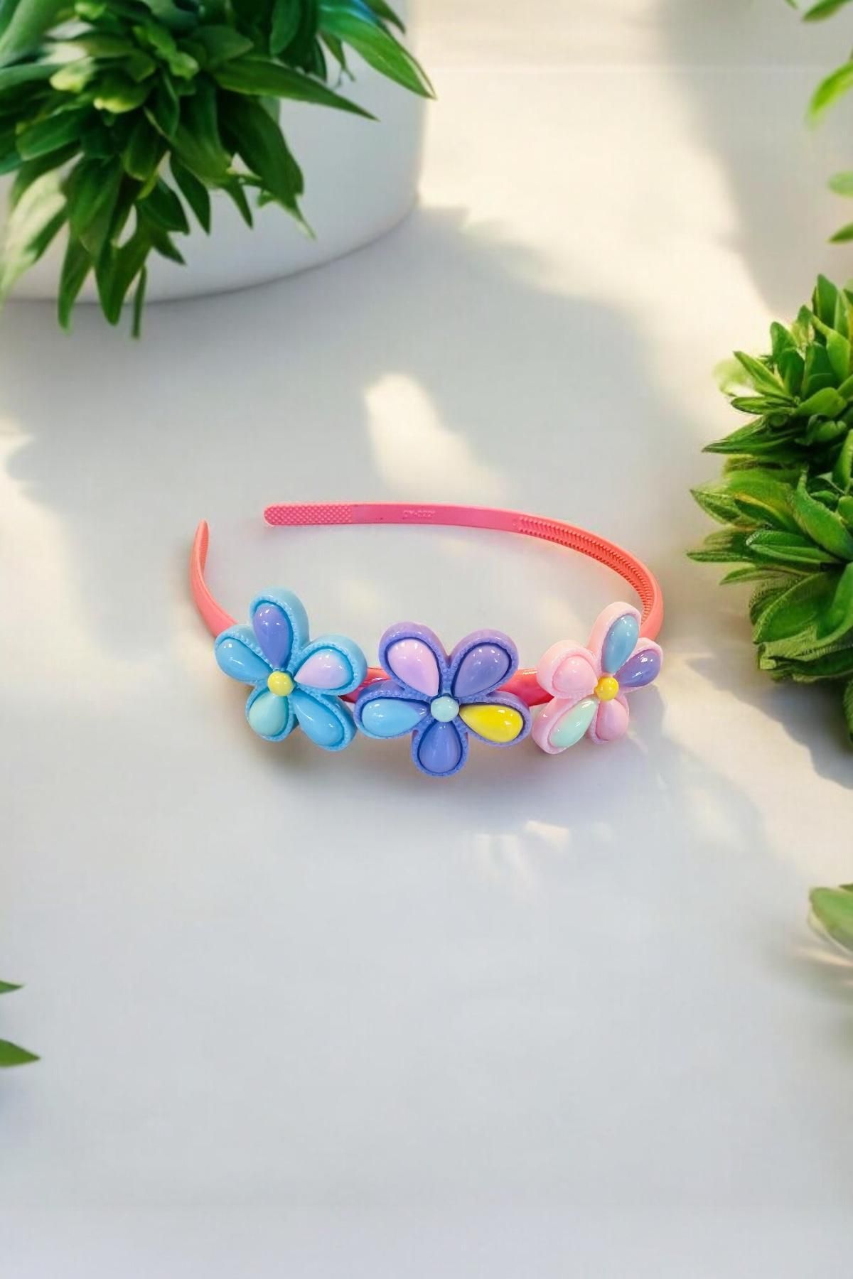 AYMETA-Children's Daisy Figured Crown in Bright Colors 2