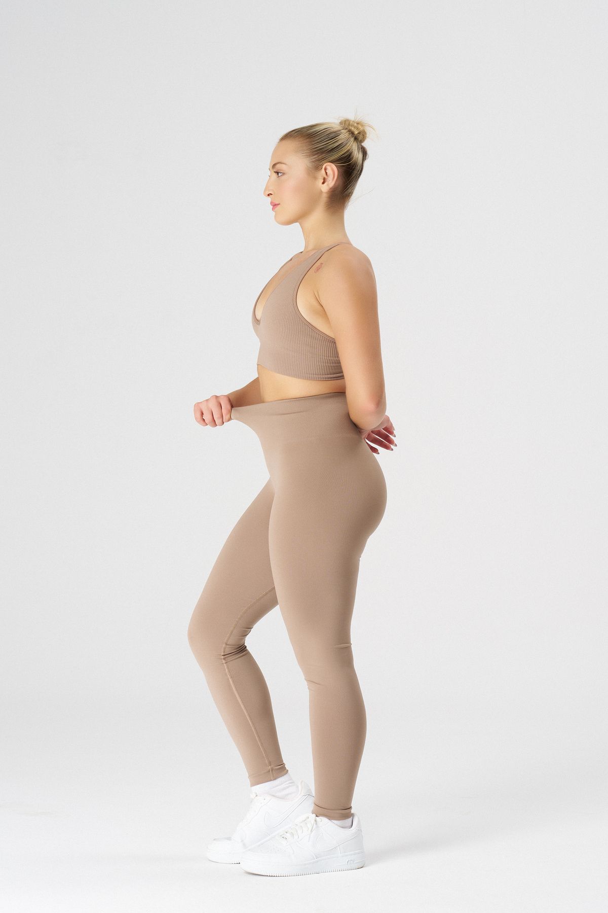 qlu  Attractive Collection Kadın Seamless/dikişsiz Basic Tayt - Görsel 4