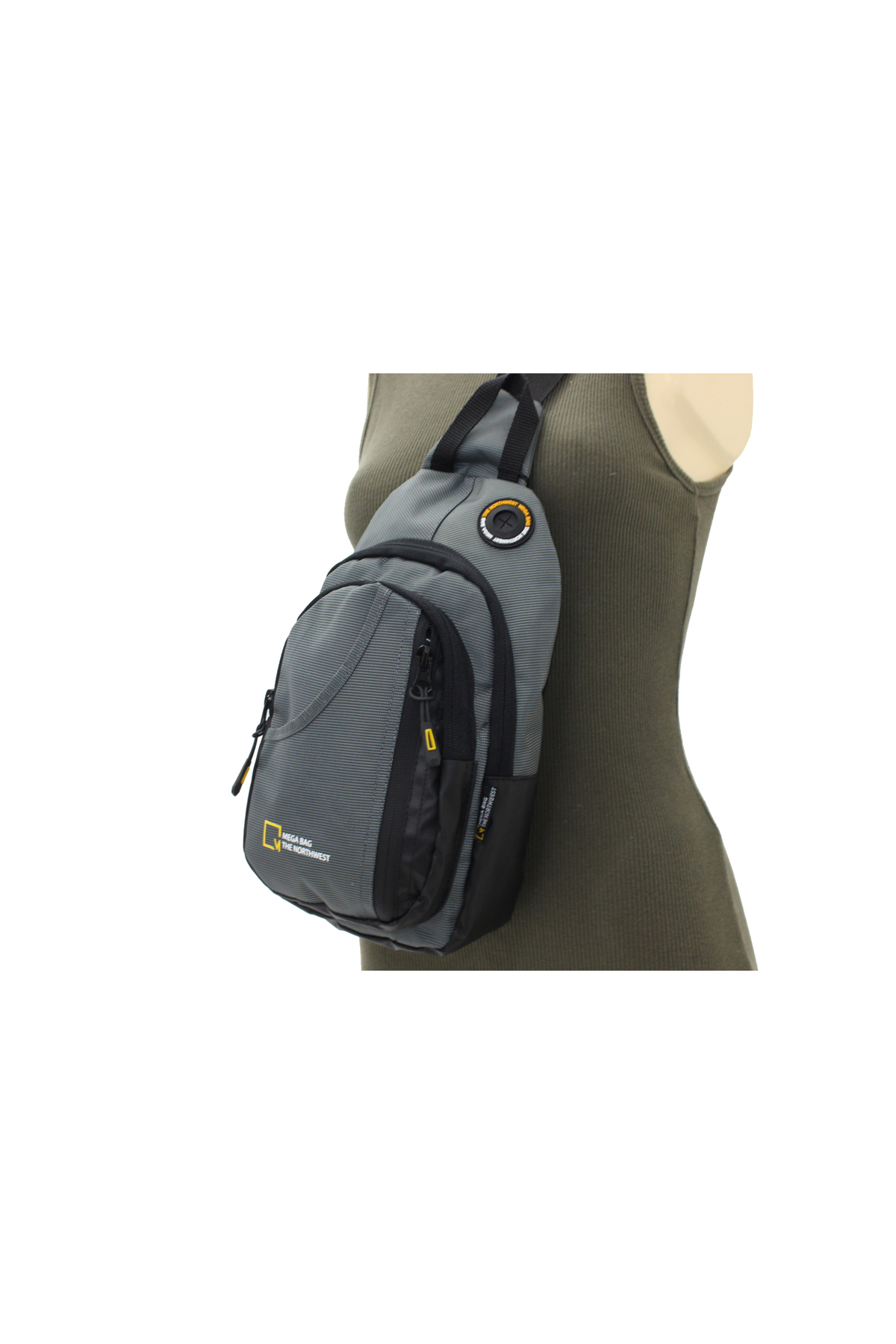M 1021 Unisex Göğüs Çapraz Çanta, Body Bag