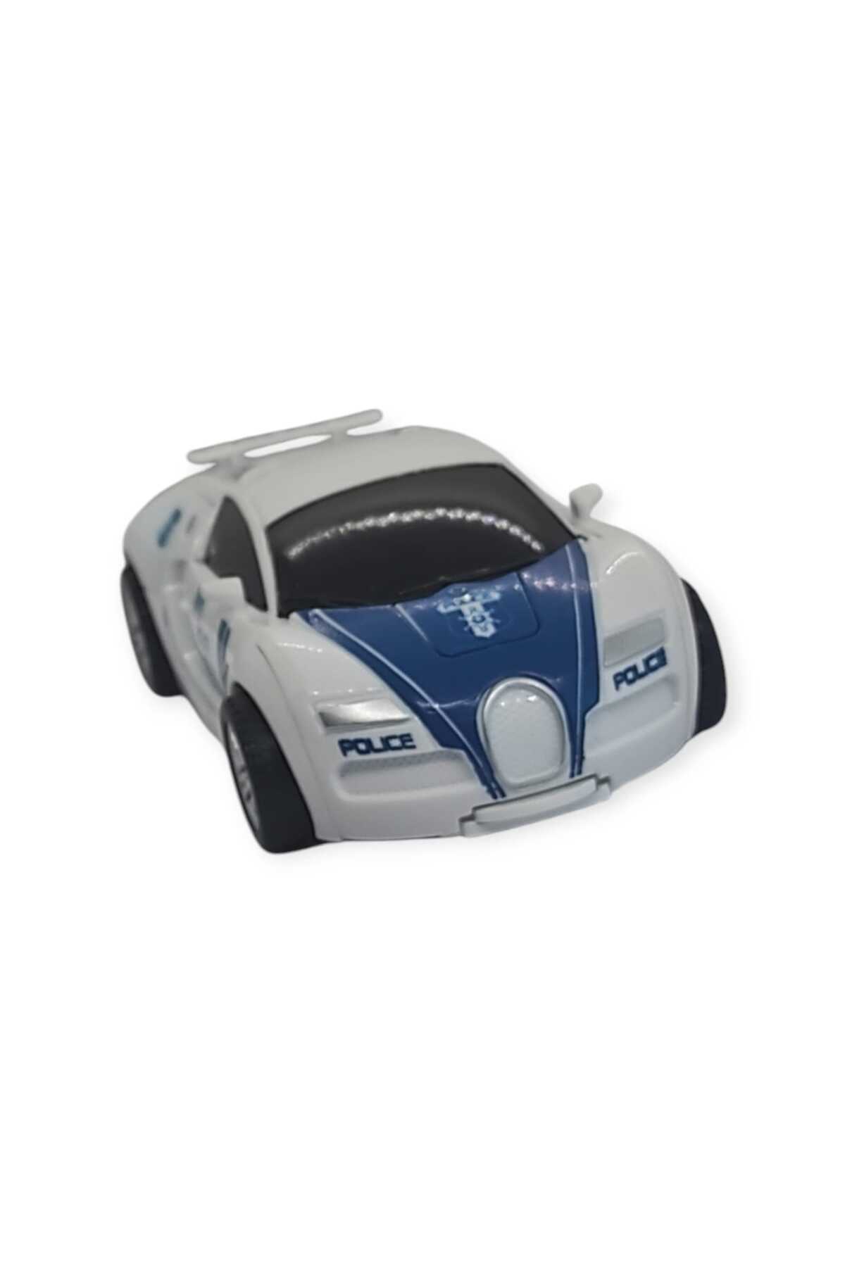 Orko Toys Robot Polis Arabası 1:32 Kendinden Robota Dönüşebilen İt