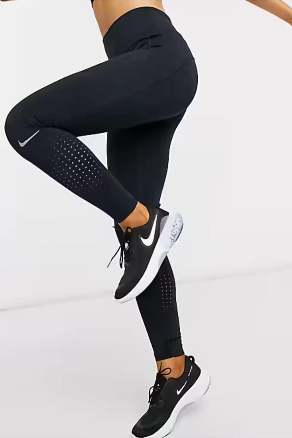 Nike-Running Epic Luxe Black Women's Sports Tights 3