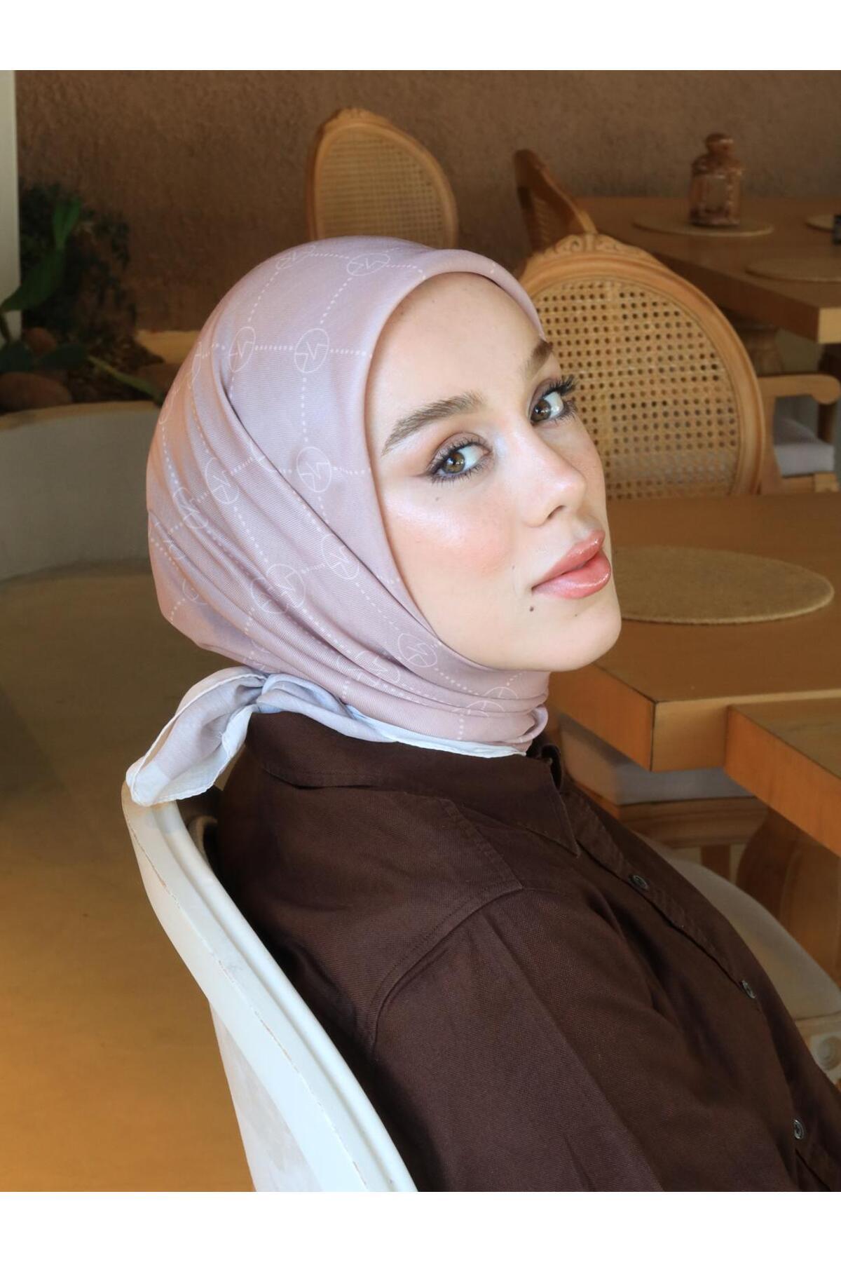 Modakaşmir-Mk Baklava Cotton Scarf 2