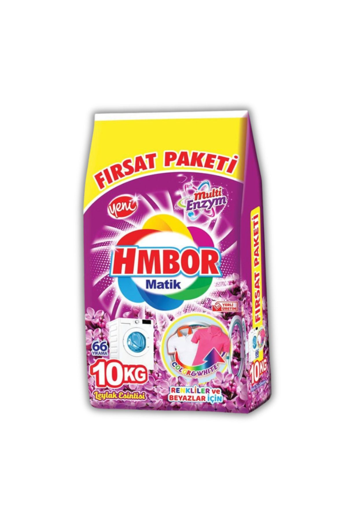 HMBOR MATİK Color White Toz Çamaşır Deterjanı 10 kg 10kg Color-white