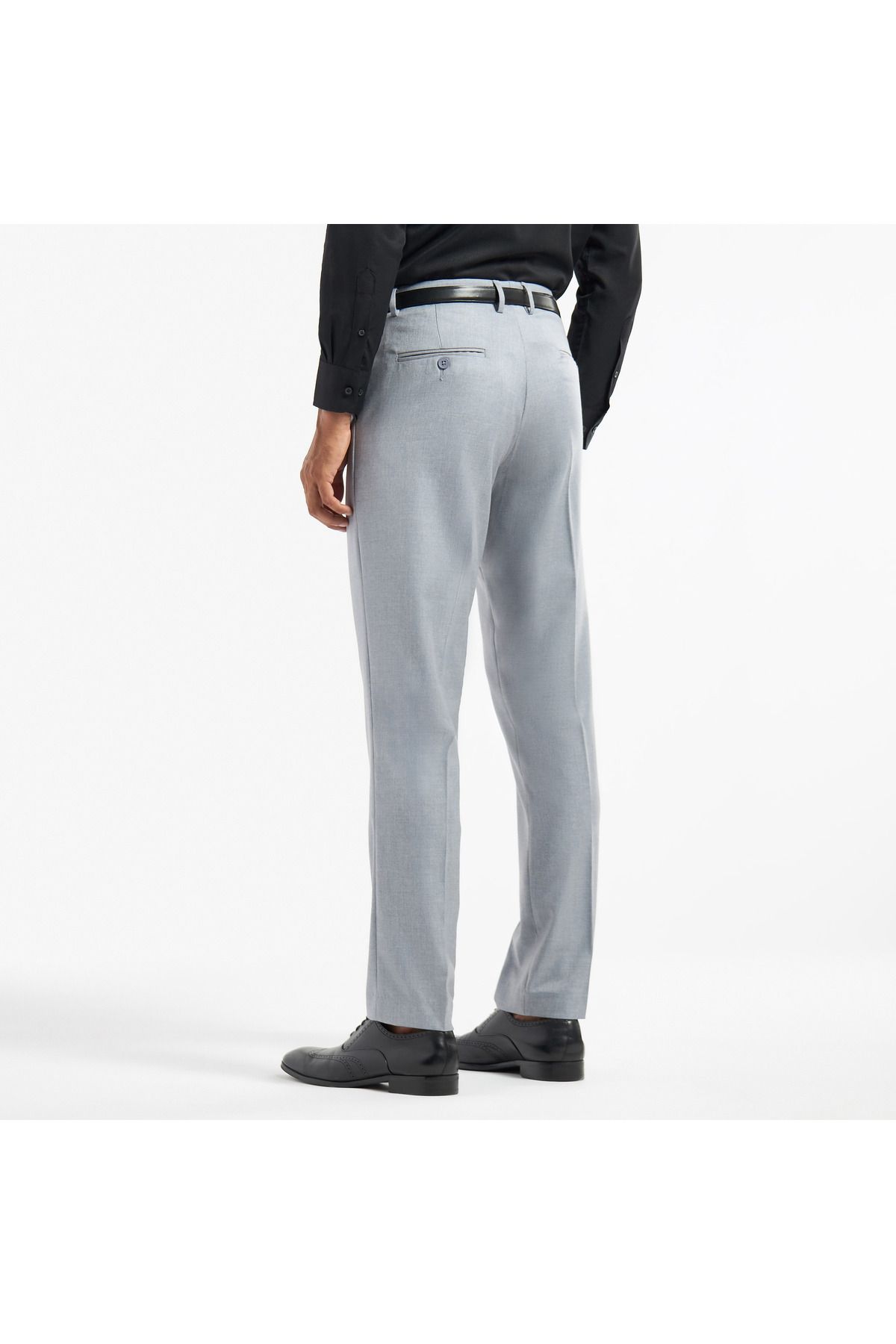FAV-Regular Fit Trousers with Pockets and Button Closure 3