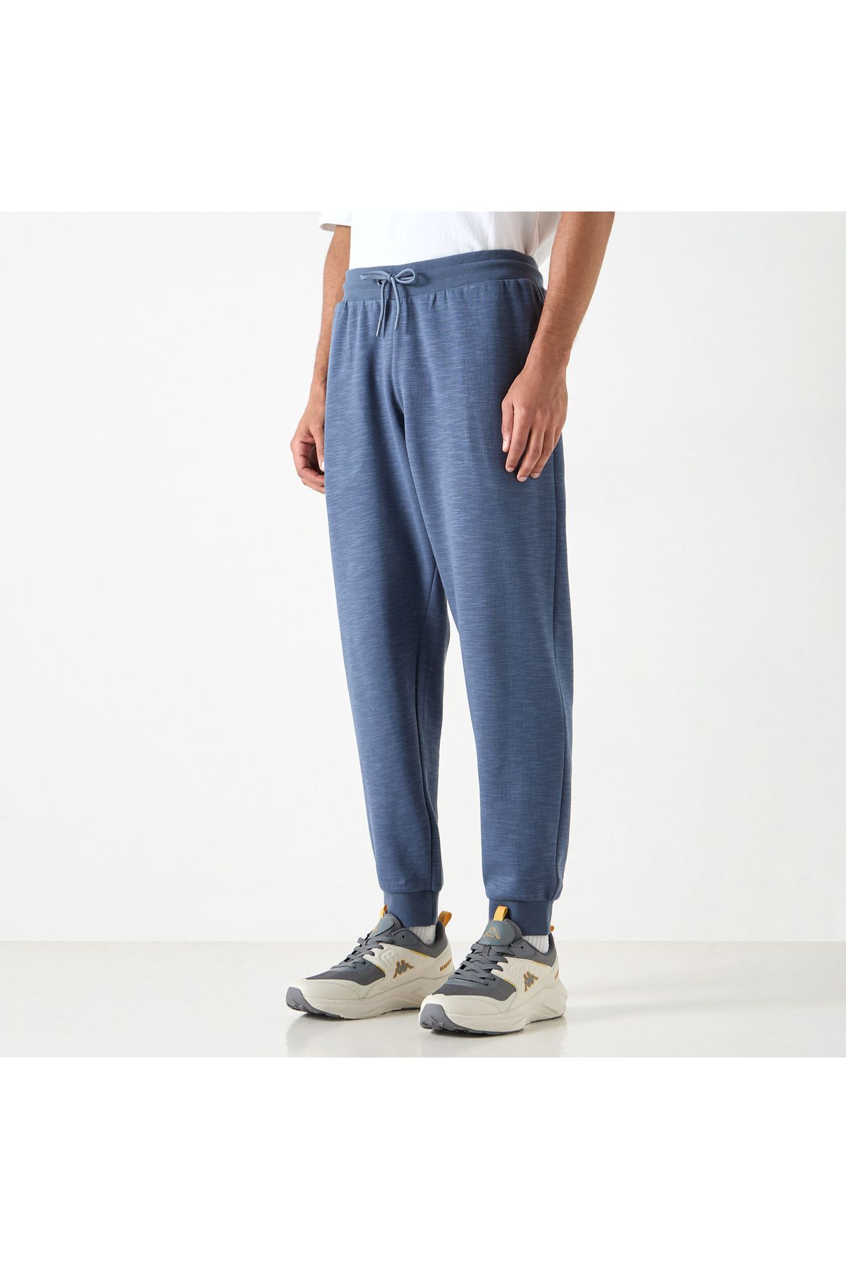 Kappa-Logo Detail Joggers with Drawstring Closure 1