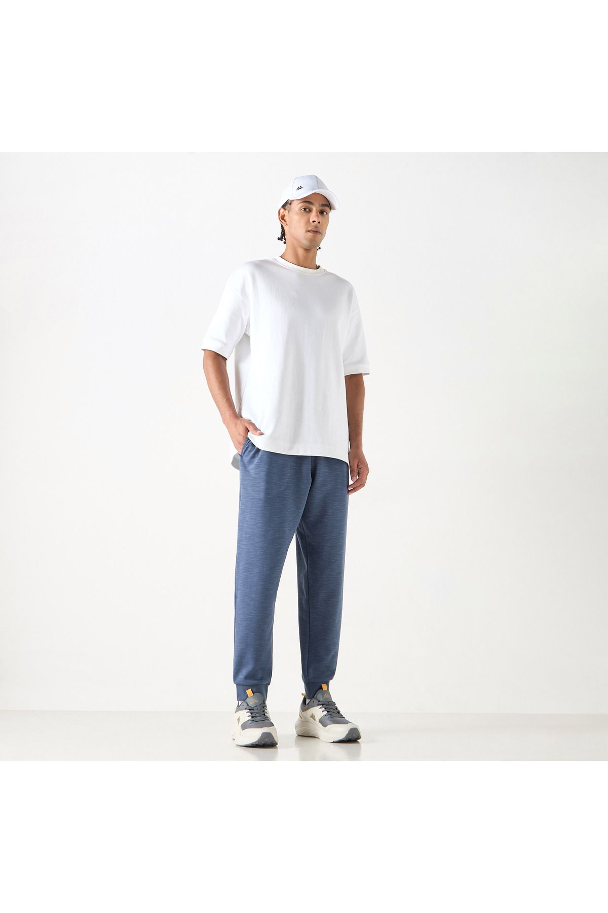 Kappa-Logo Detail Joggers with Drawstring Closure 2