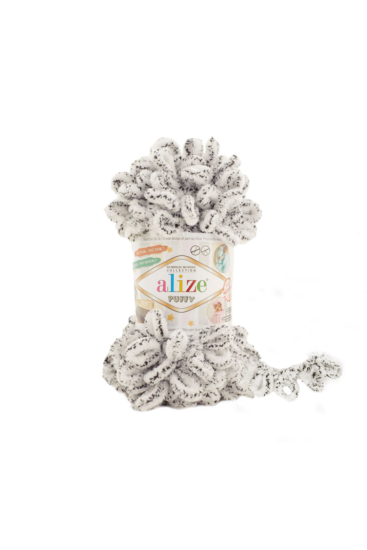 Alize-Pack of 5 Puffy Hand Knitting Yarn 1