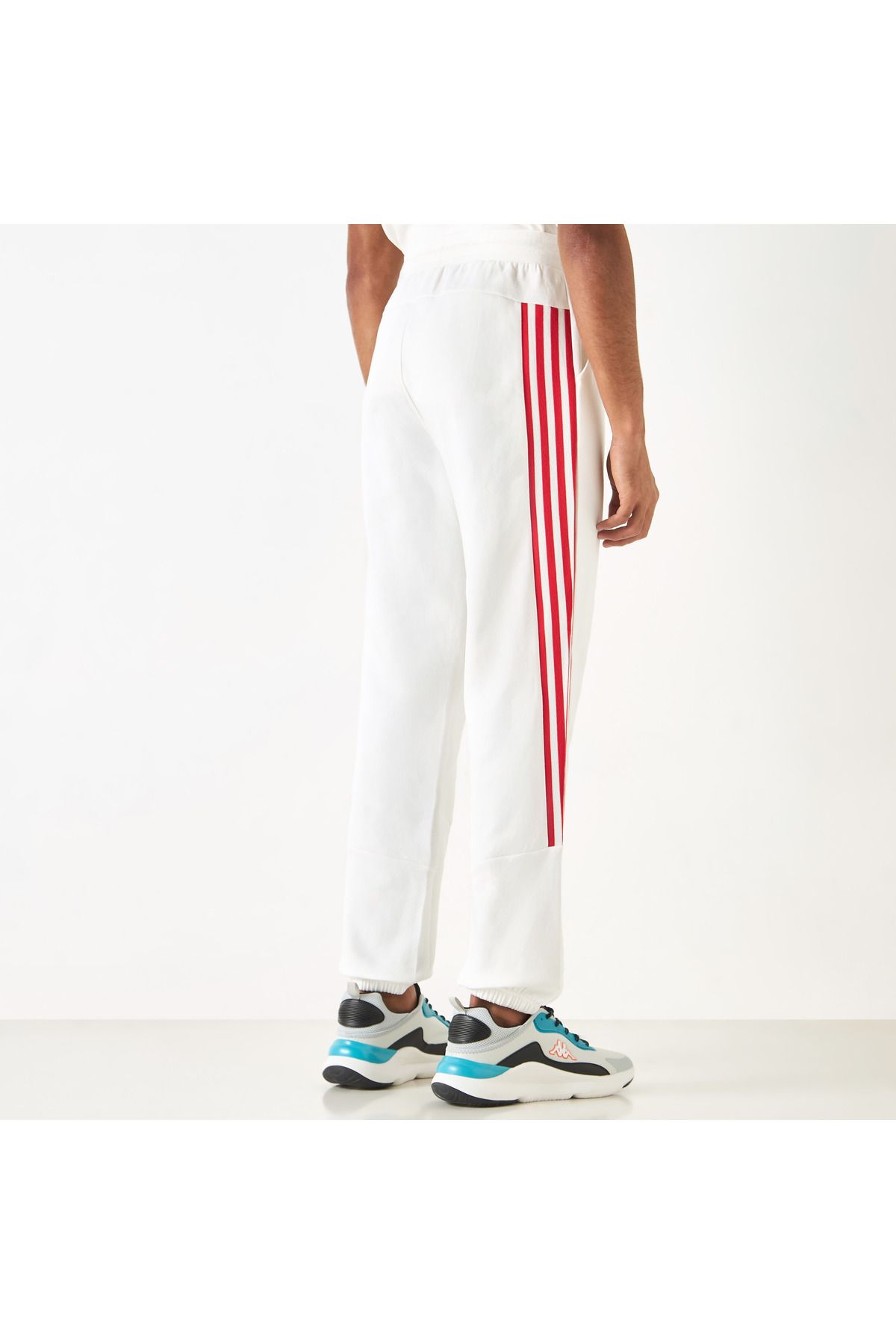 Kappa-Striped Track Pants with Drawstring Closure and Pockets 4