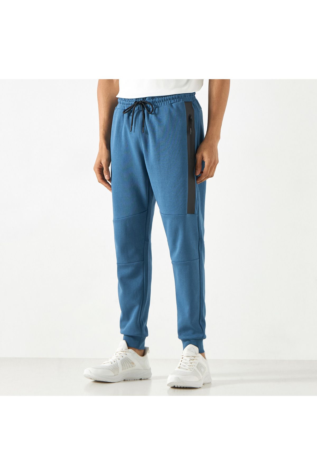 Kappa-Track Pants with Drawstring Closure and Pockets 1