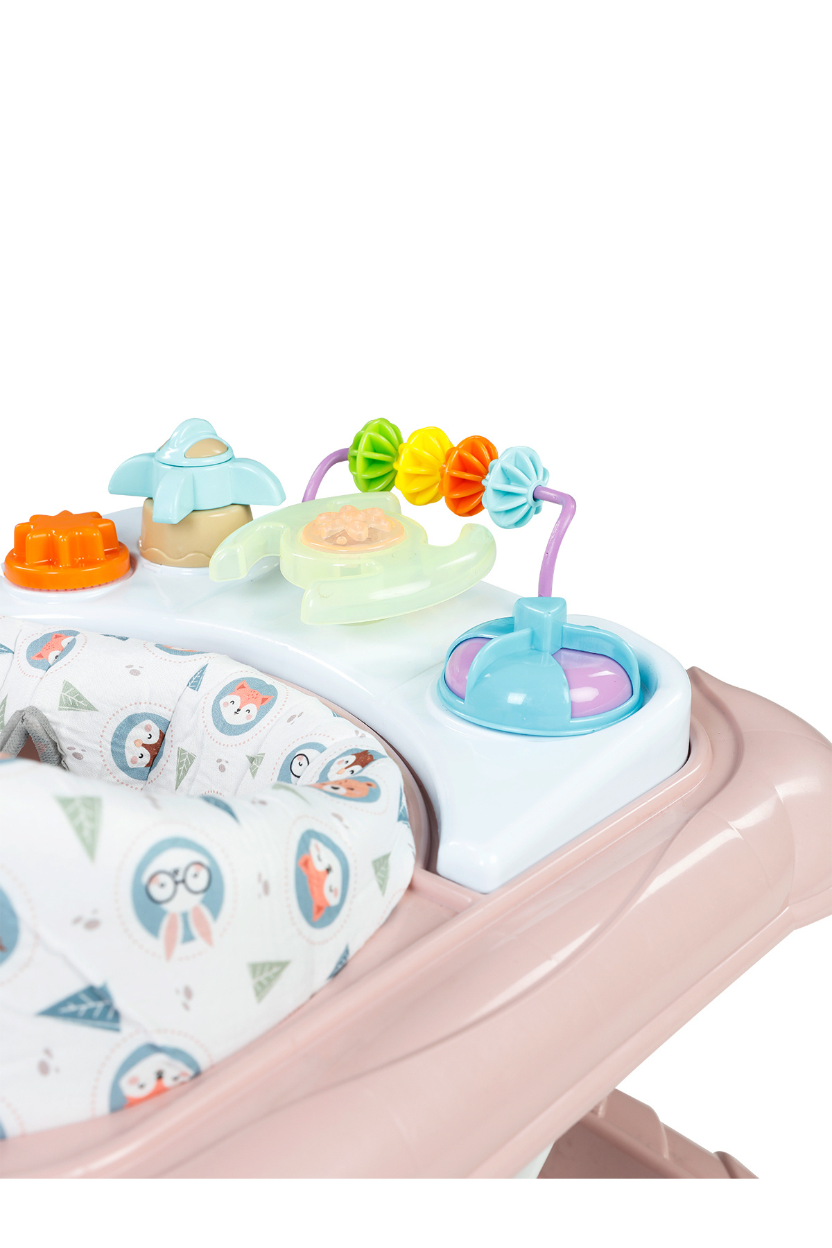 Baby Force Lüks Müzikli Yürüteç - Pudra fotoğrafı 7 (önizleme)