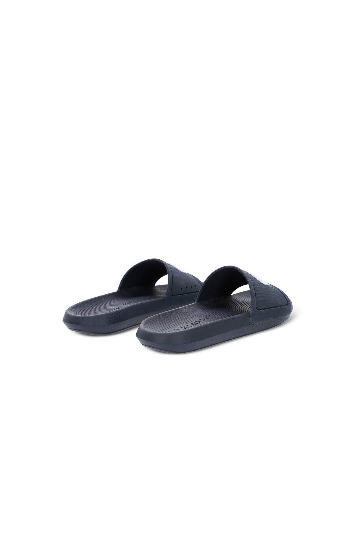 دمپایی آبی مردانه Croco Slide 119 1 CMA 's Navy سفید Lacoste