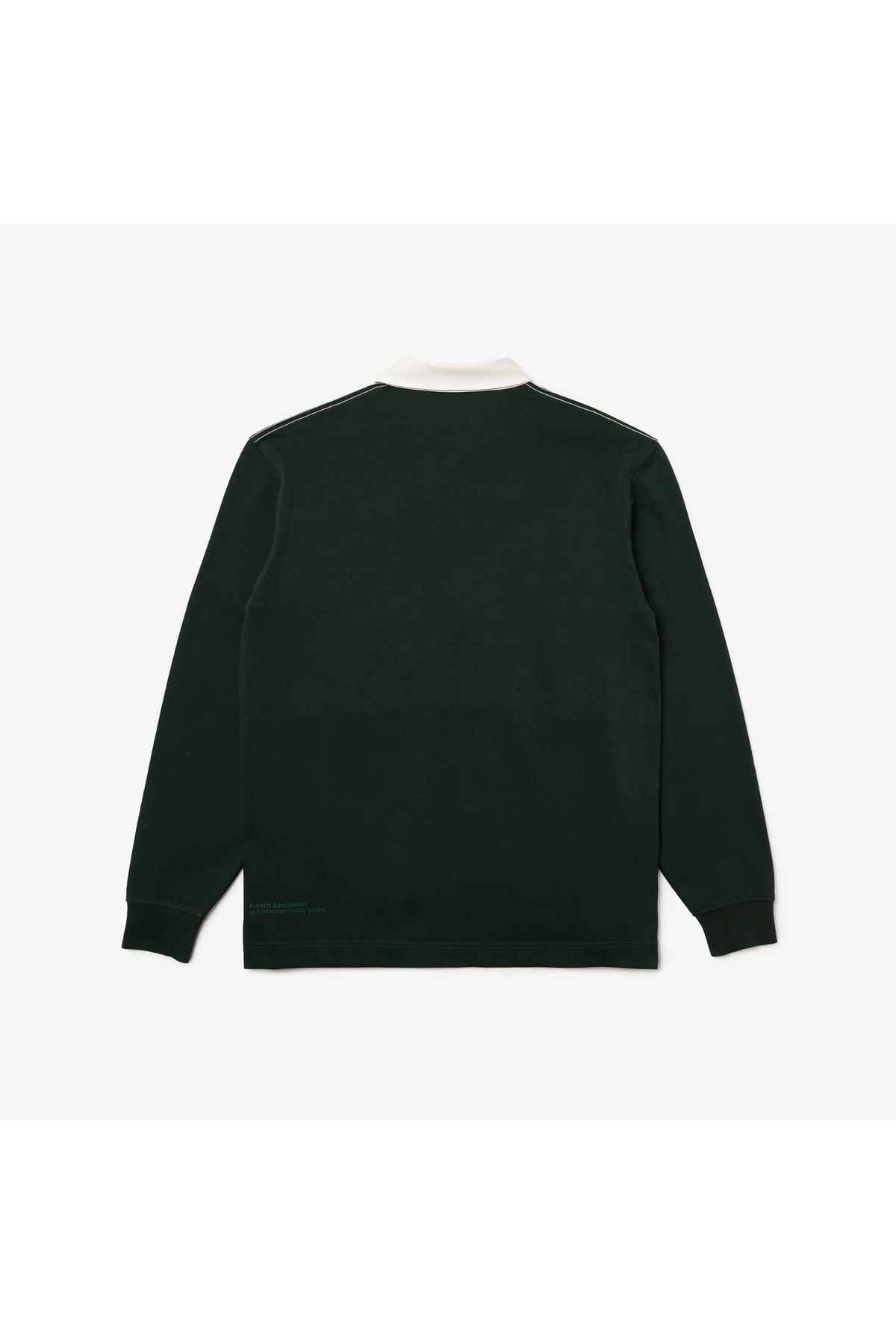 سویشرت سبز مردانه آستین بلند و طرح دار Lacoste