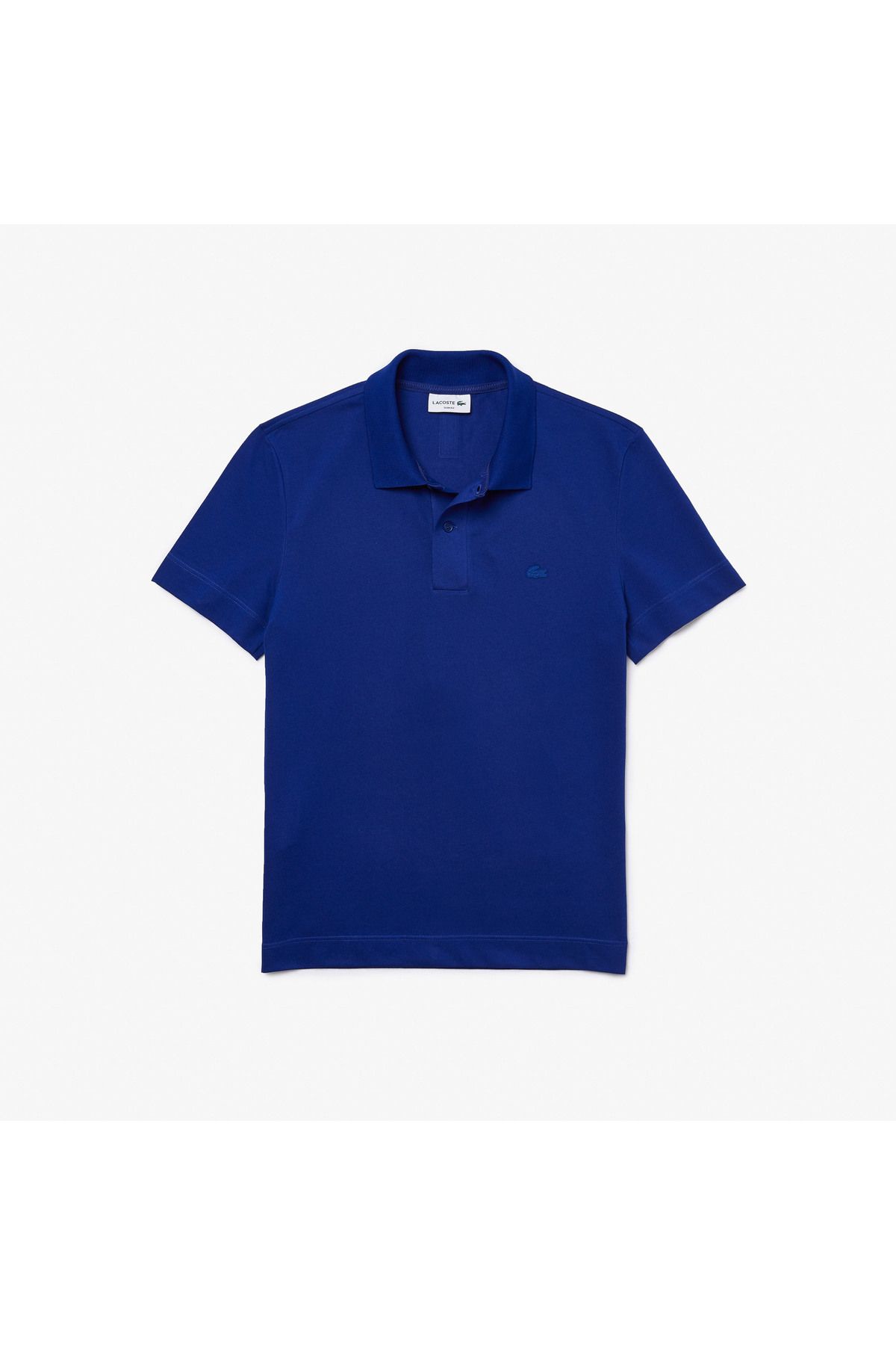 تی شرت یقه پولو آبی مردانه فعال Slim Fit Navy Blue Polo Lacoste