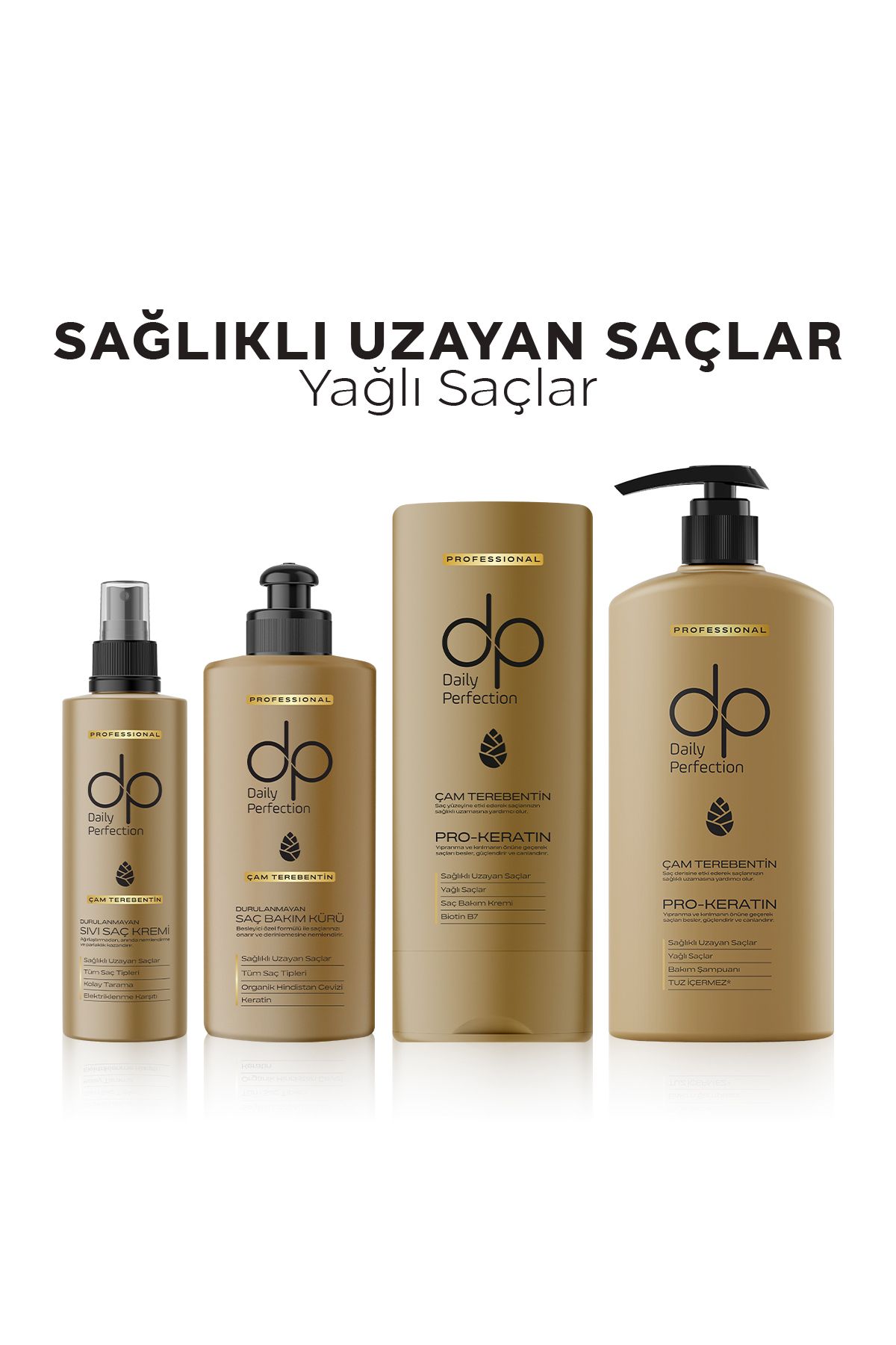 dp Daily Perfection Şampuan Çam Terebentin 800 ml-5