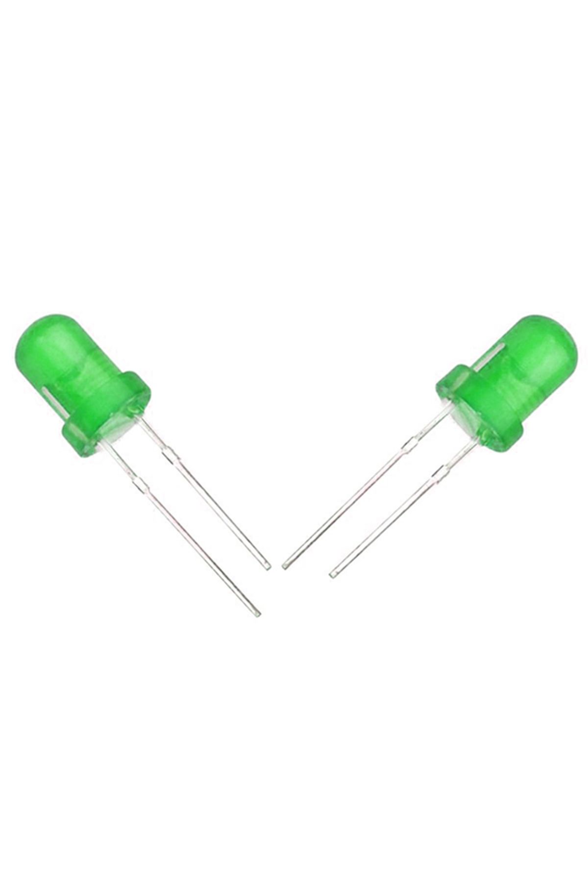 Go İthalat HALMET LED 5MM YEŞİL (4401)