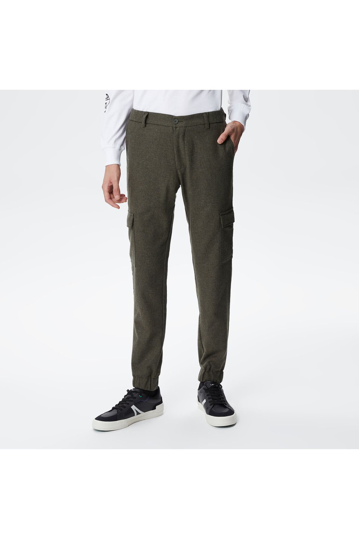 شلوار سبز مردانه اورجینال Lacoste