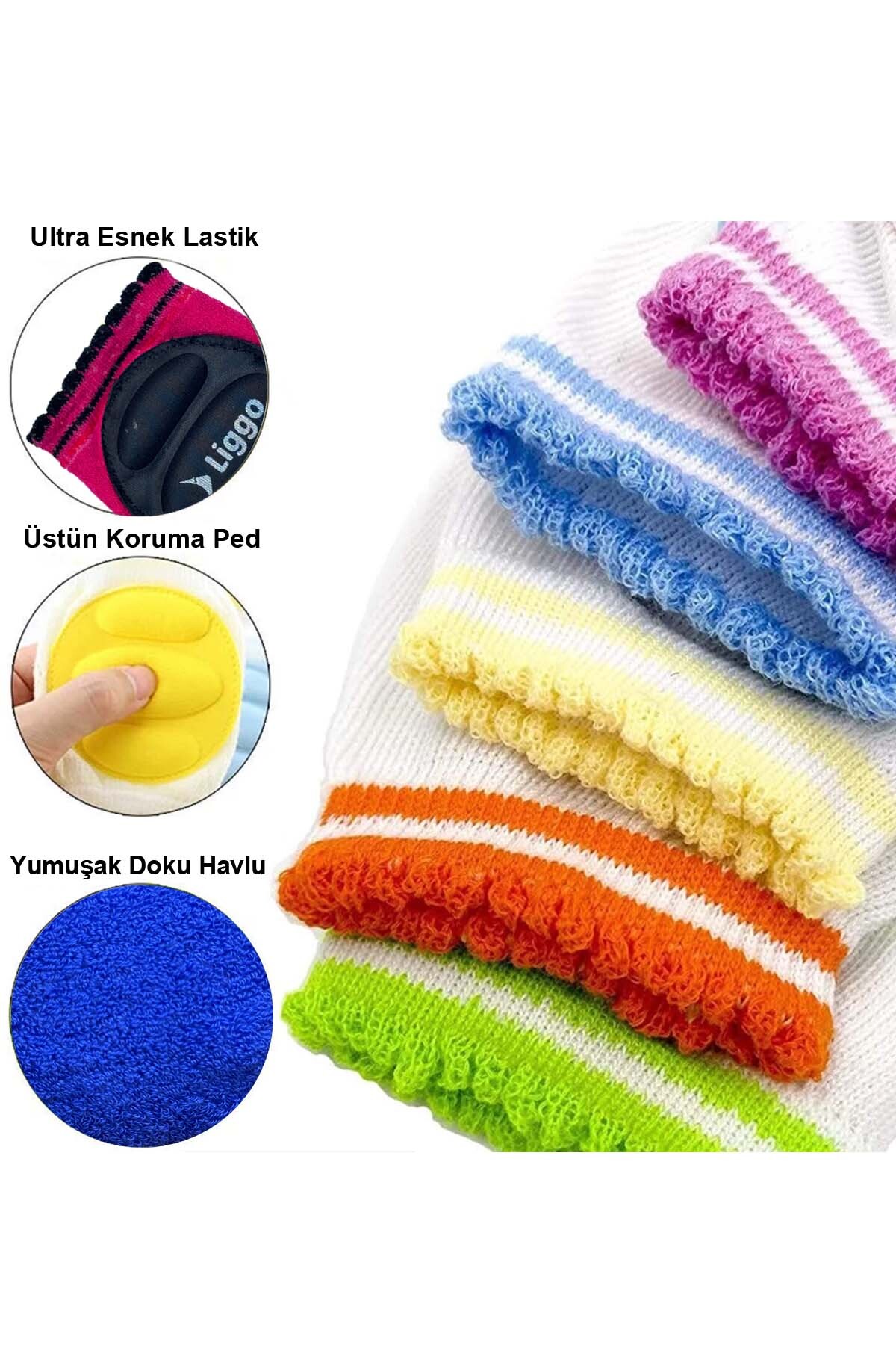 Liggo 6-14 Ay Bebek Emekleme Dizliği Bebek Dizliği Çocuk Dizliği Bebek Koruyucu Dizlik fotoğrafı 3 (önizleme)