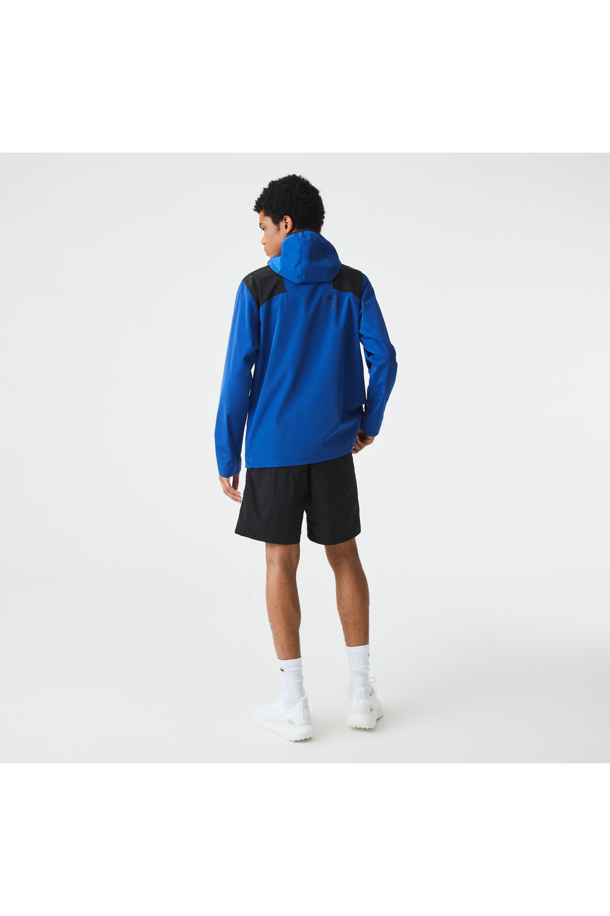 بارانی و بادگیر آبی مردانه ورزش با امید به آب امیدوار باد Lacoste