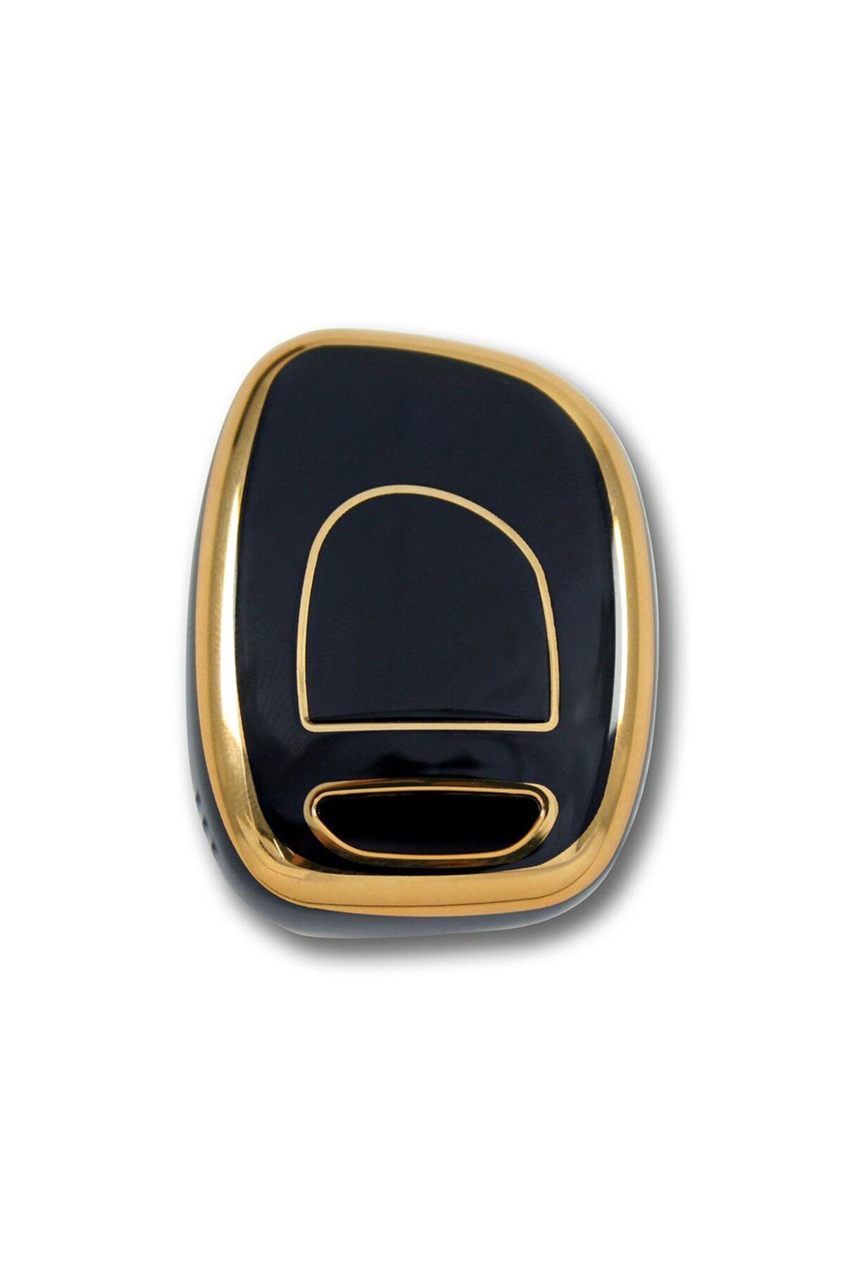 babikamium-Renault Clio 1, 2, Kangoo 1 Button Black Auto Key Control Container Case Auto Keychain 6