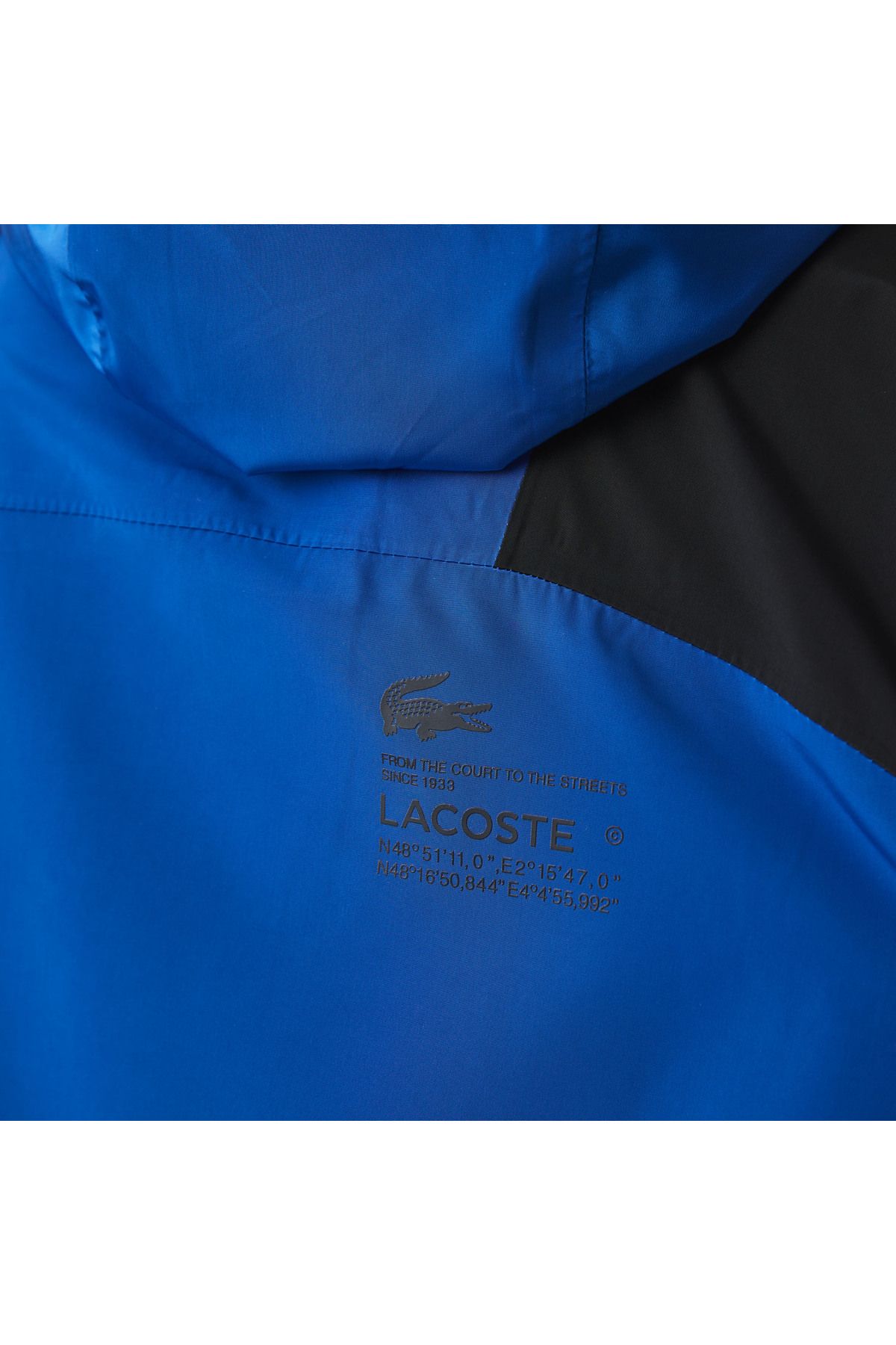 بارانی و بادگیر آبی مردانه ورزش با امید به آب امیدوار باد Lacoste