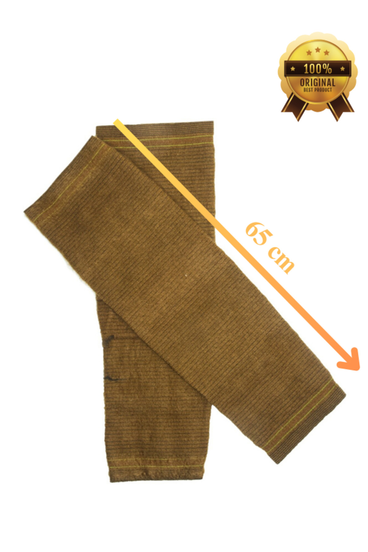 limira-Camel Hair Wool Long Knee Pad Warm Protector 2 pieces 3