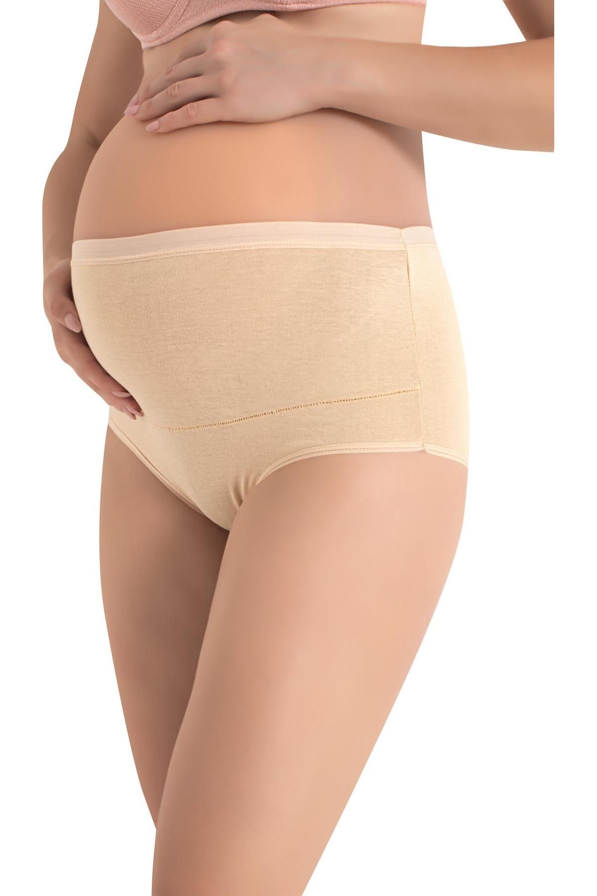 Arma Yıldız-100% Cotton Recovery Maternity Panties Skin 3 Pack 3