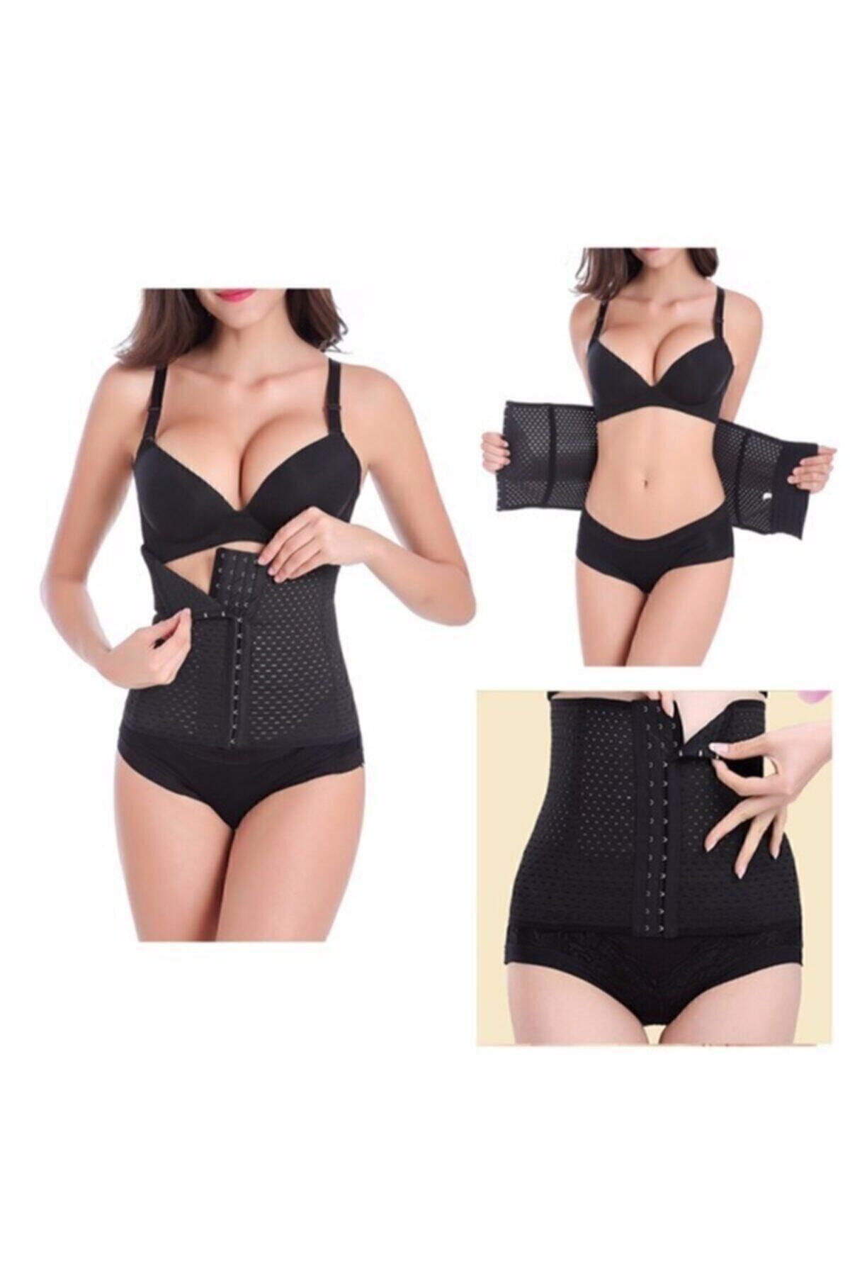 Lila Korse-Corset de refacere postpartum pentru slăbire în talie neagră pentru femei 6