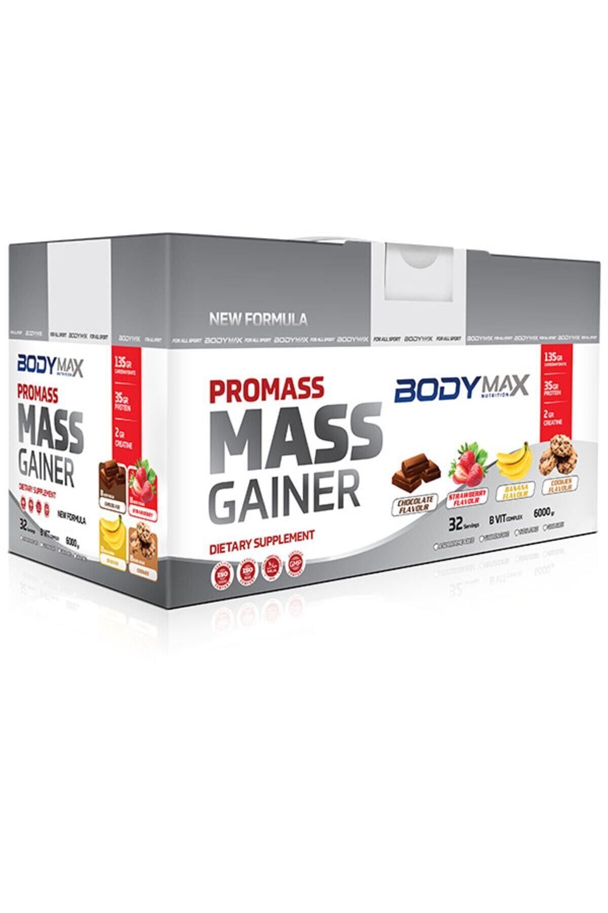 Promass Mass Gainer 6000gr Mix Aroma Karbonhidrat Tozu Weight Gainer Kilo Almaya Yardımcı Kilo Hacim