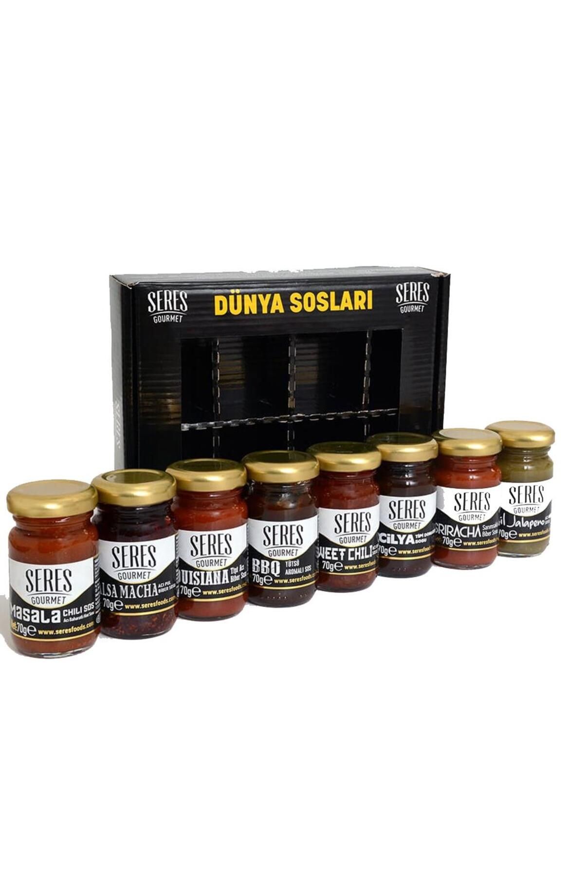 Seres Foods Seres Gourmet Dünya Sosları Set (8x70 G ) _560 G