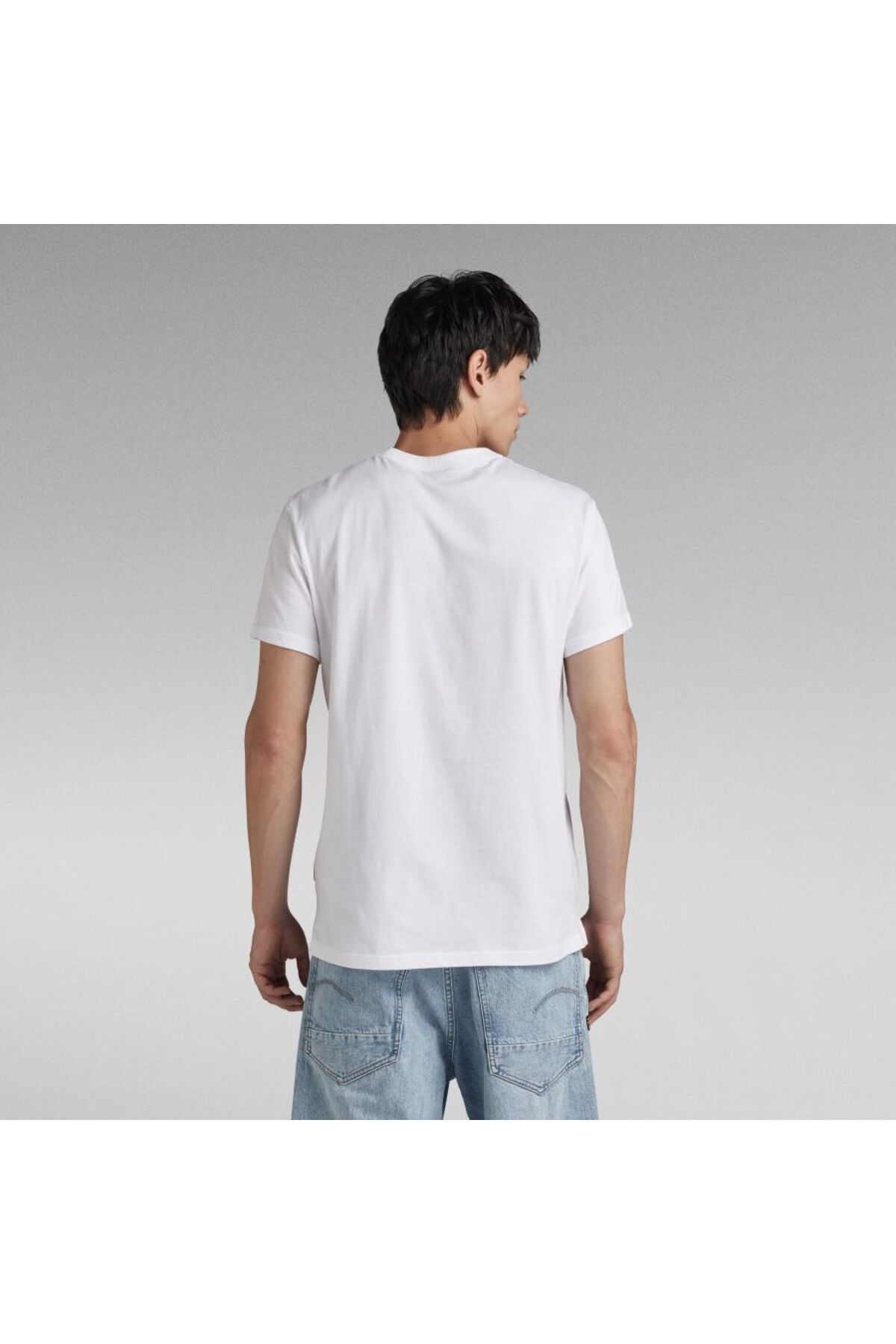 تی شرت سفید مردانه G STAR RAW توری اورجینال G-STAR RAW