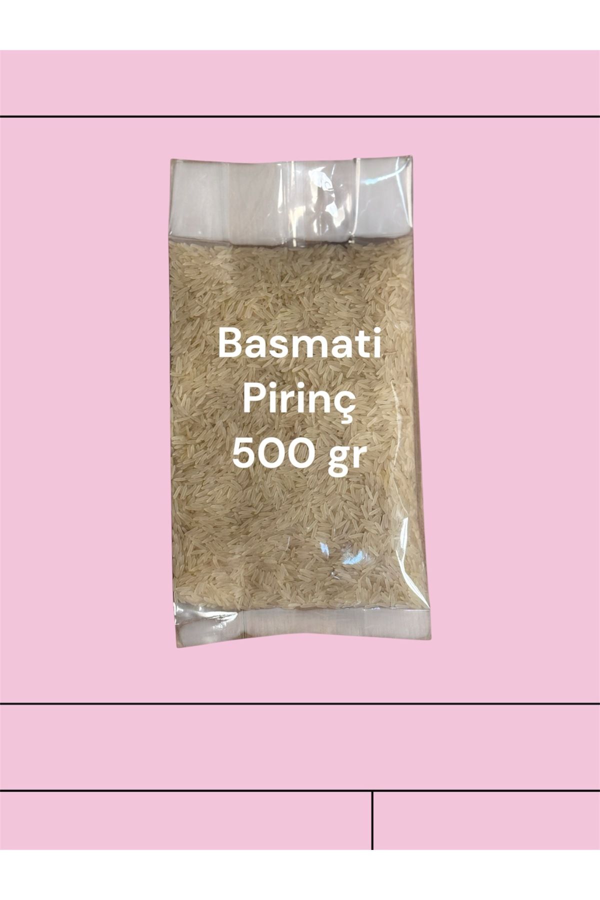 Konuklar bakliyat Basmati Pirinç 500 gr