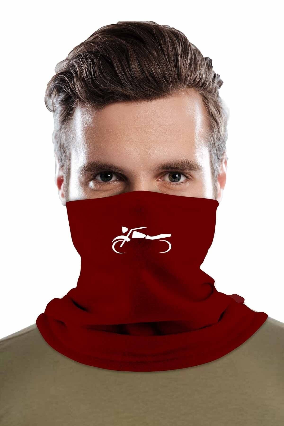 Fanze Motorcu Baskılı Kışlık Polar Boyunluk rnz2826