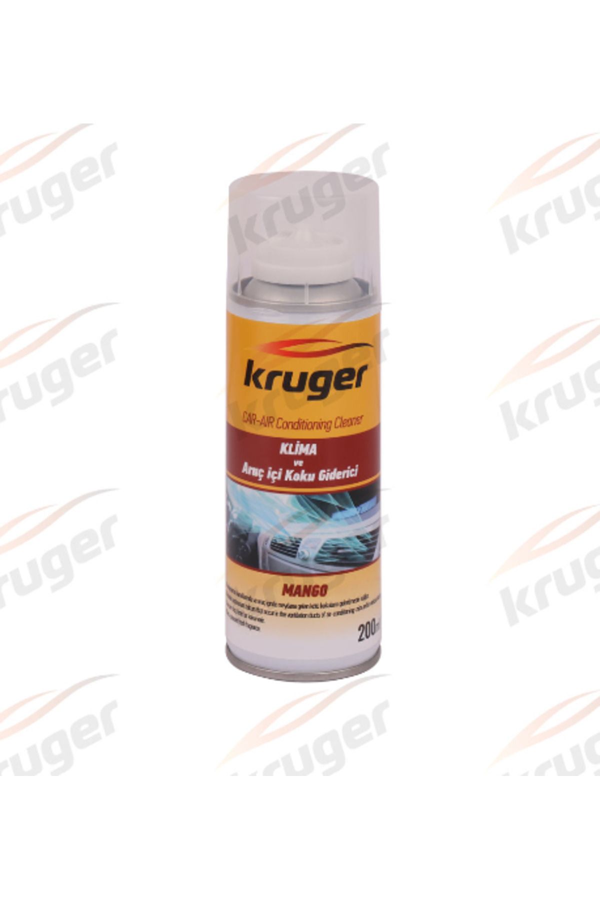 KRUGER KLİMA BOMBASI ARAÇ İÇİ KLİMA KOKU GİDERİCİ ( MANGO ) 200 ML / KKG002