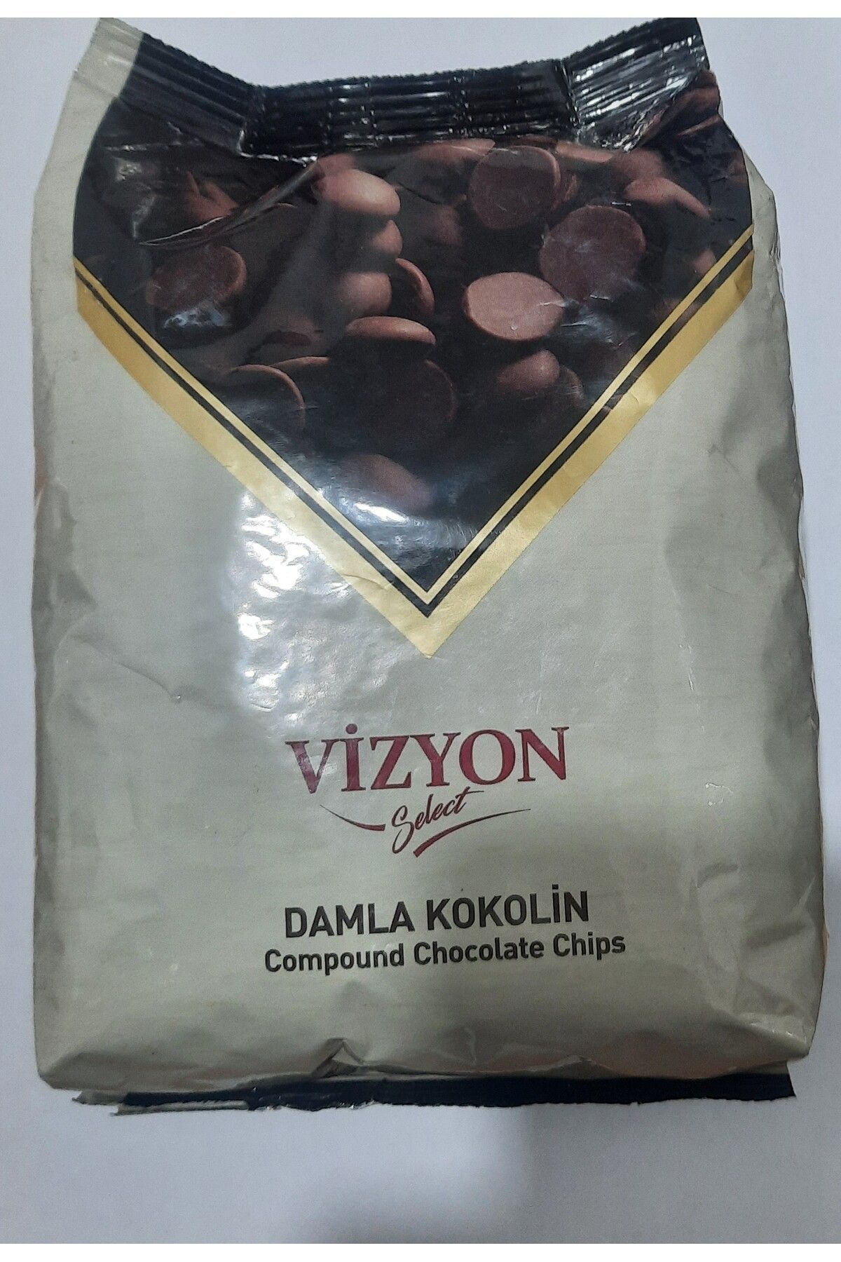 VİZYON DAMLA KOKOLİN 1 KG BİTTER