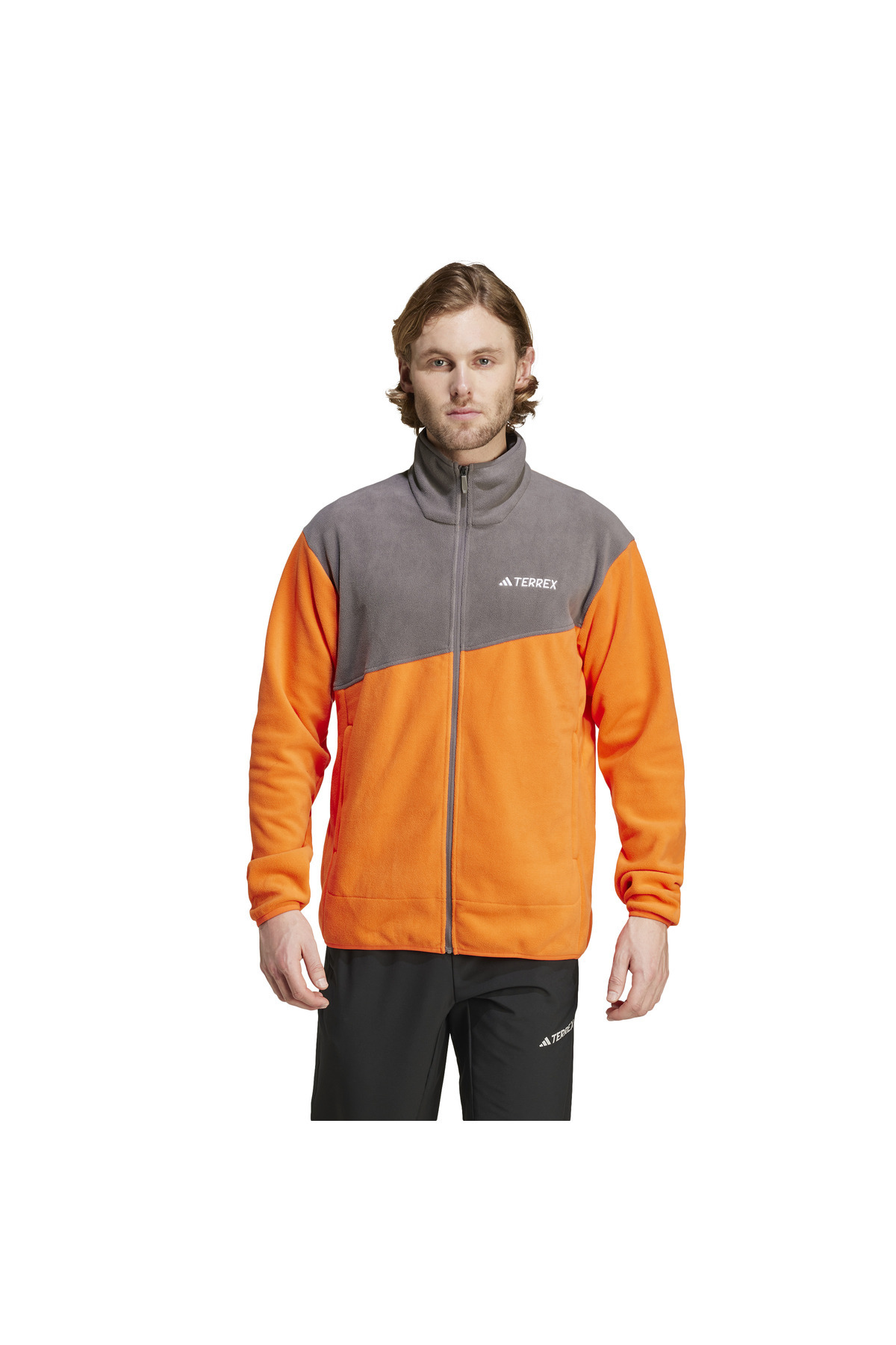 MT FZ FLEECE مردانه نارنجی فلیس IZ3293 — رنگارنگ ADIZ3293-STD — تصویر 2 از 6