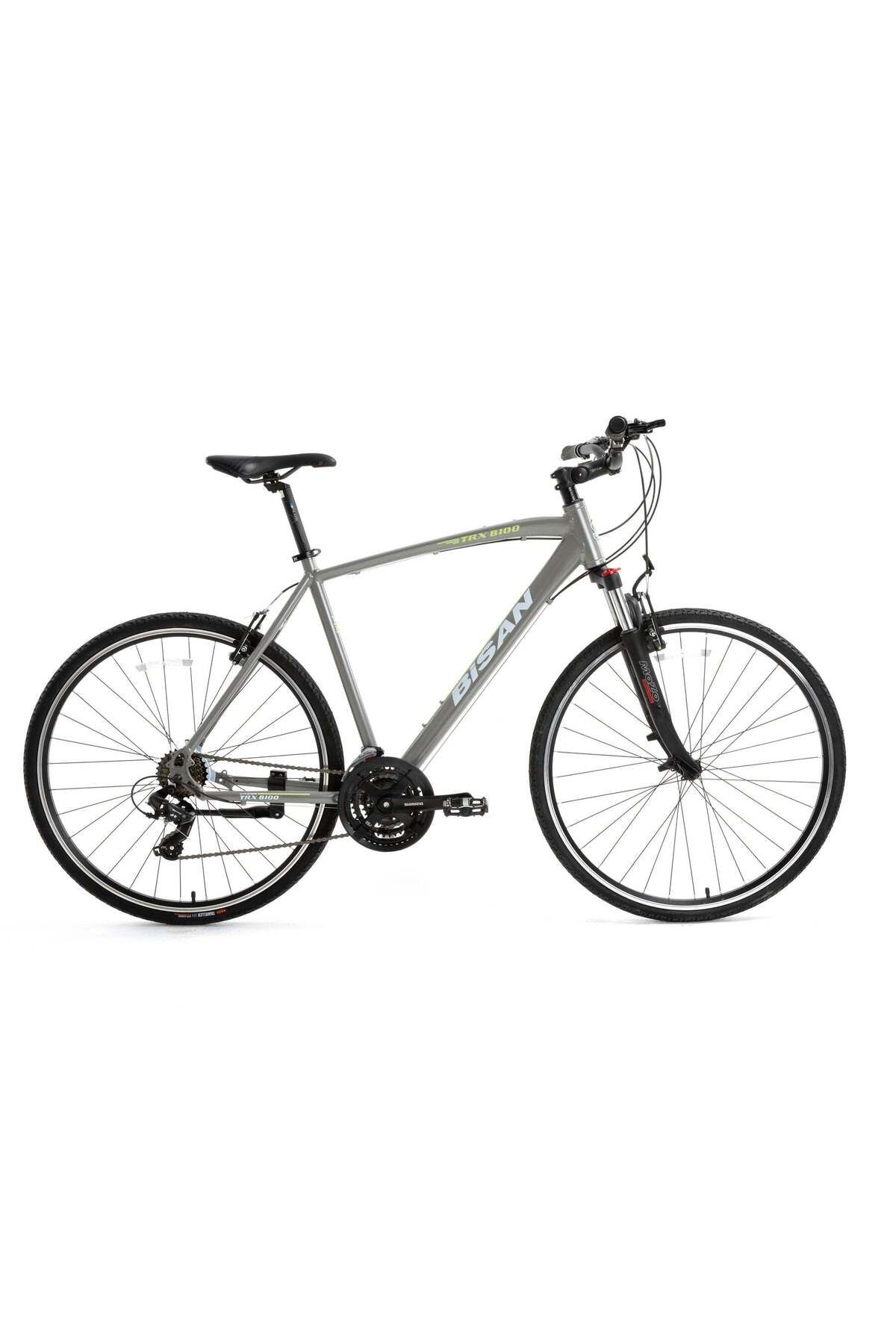 Bisan BİSAN TRX 8100 GRİ 50 CM 3x7 VİTES 700C jant şehir bisikleti blc