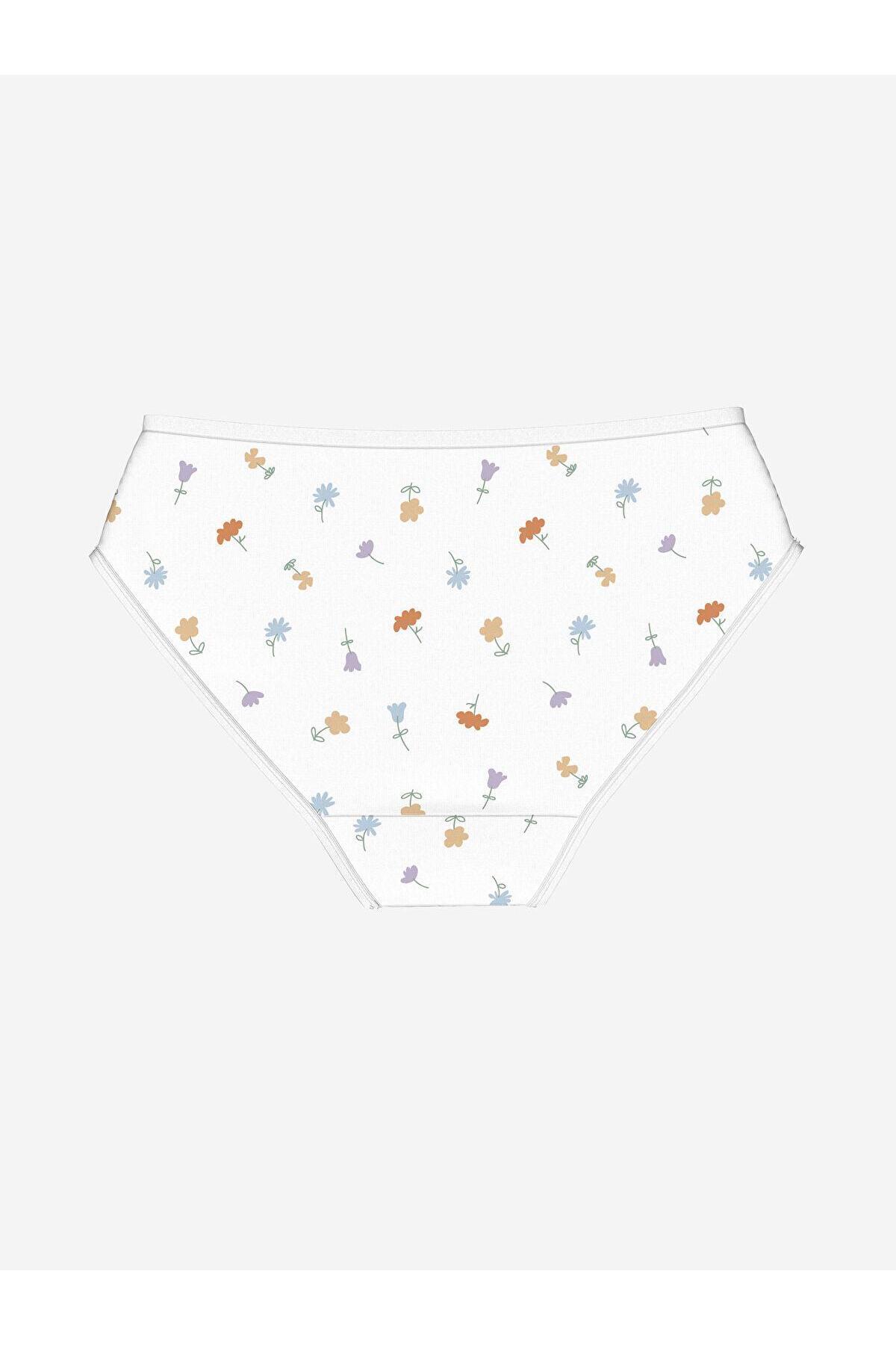 LC Waikiki-Slip pentru fete cu imprimeu LCW Kids 3buc 5