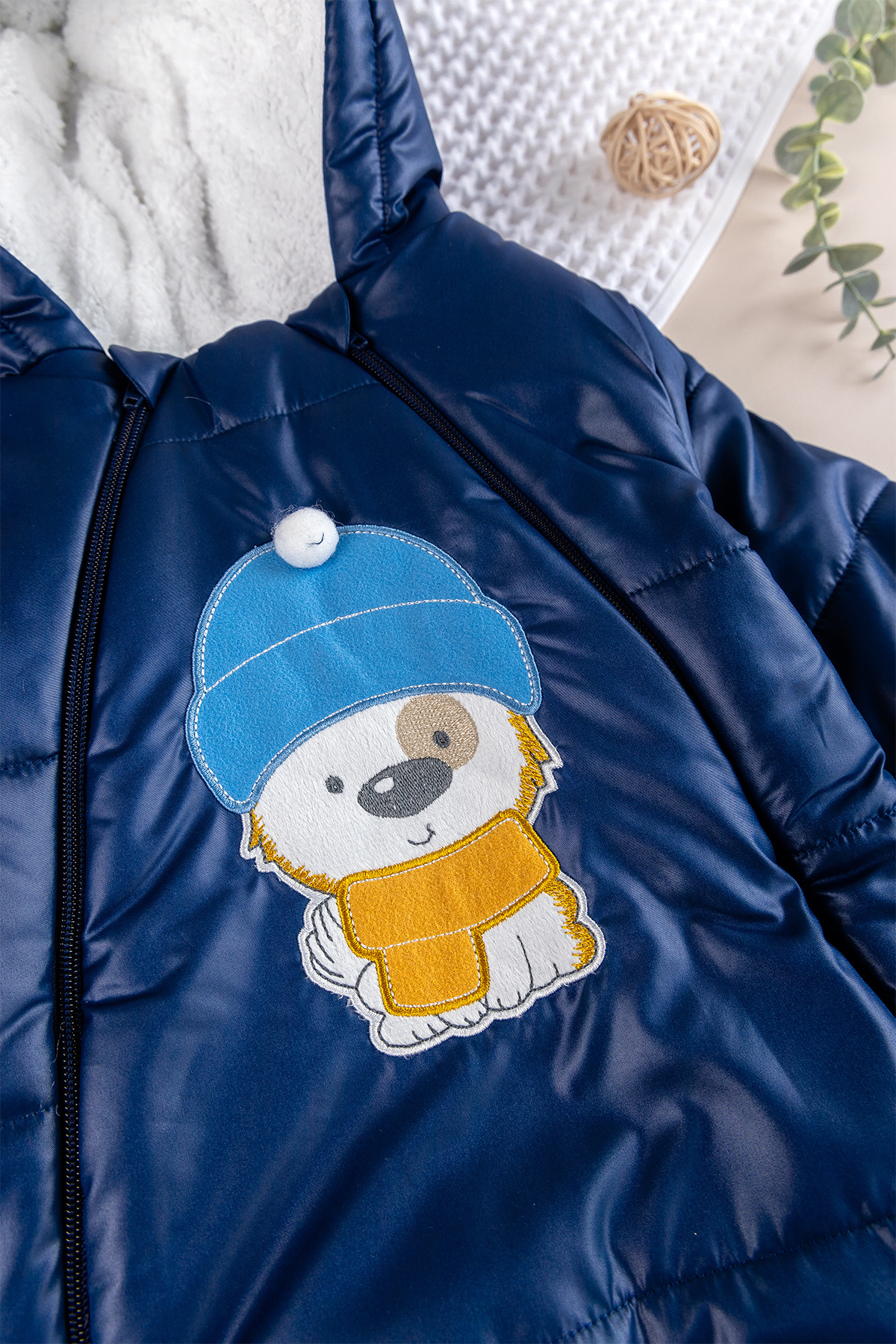 Babymod Peluş Astarlı Kız Erkek ebek Astronot Tulum fotoğrafı 3 (önizleme)