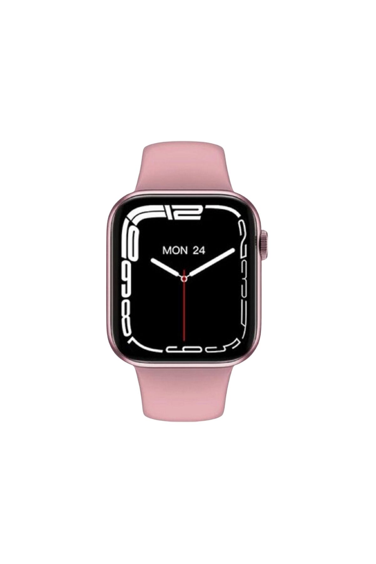 Smart Watch 6 Series Ve I12 Bluetooth Kulaklık Ios & Android Uyumlu Pembe Renk Ikili Set - 2