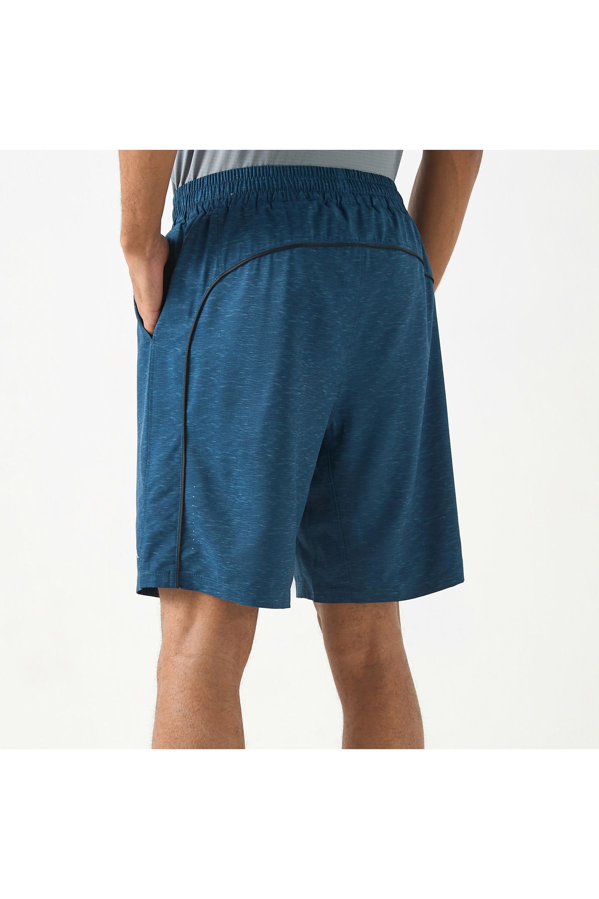 Kappa-Logo Print Shorts with Elasticated Waistband and Pockets 4