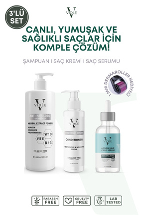 VIOLE BEAUTIES Saç Bakım Seti