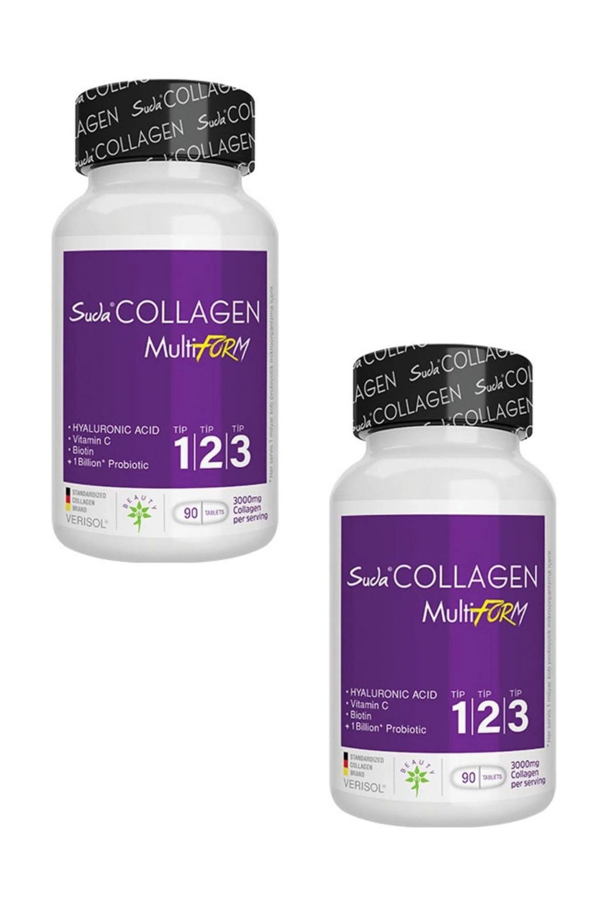 Suda Collagen Multiform 90 Tablet x 2