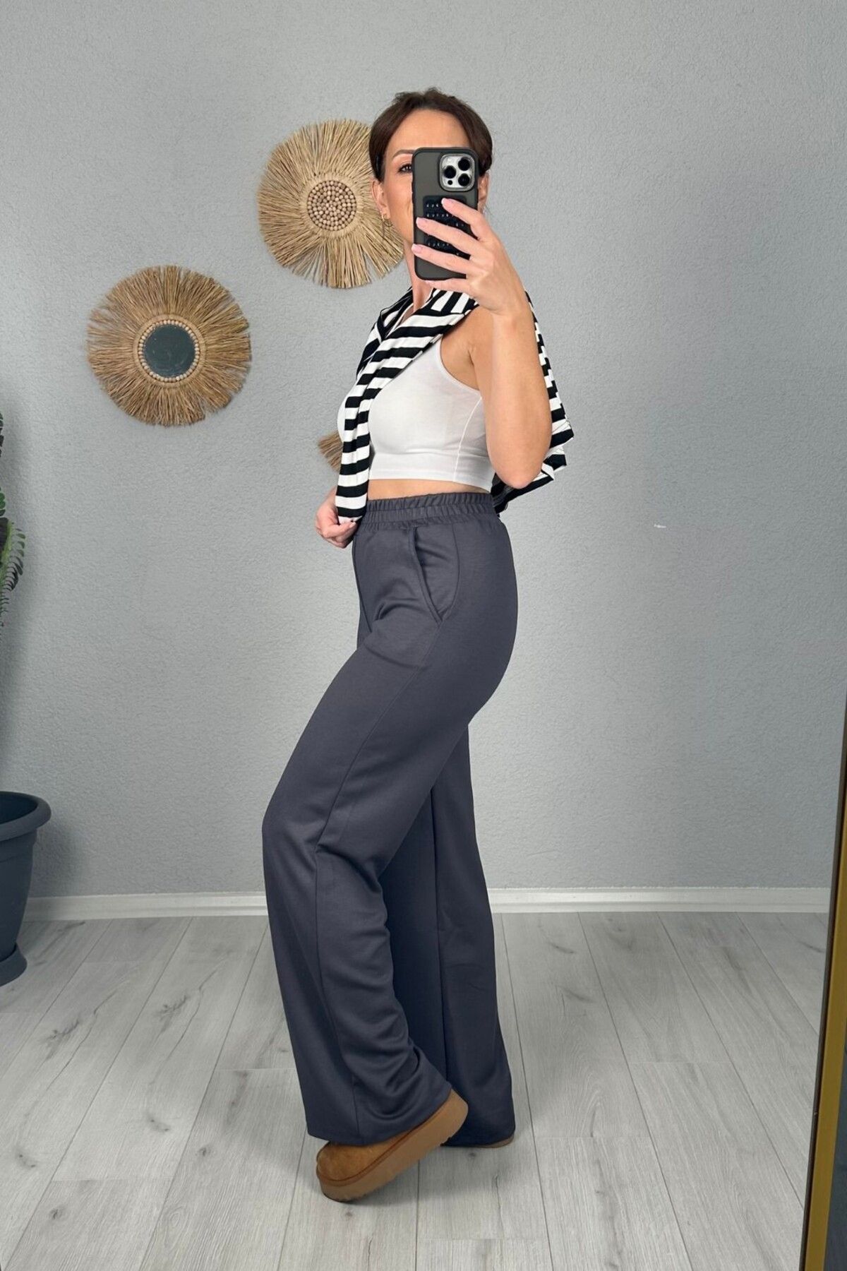 lady special-Modal Fabric Women's Sweatpants 2