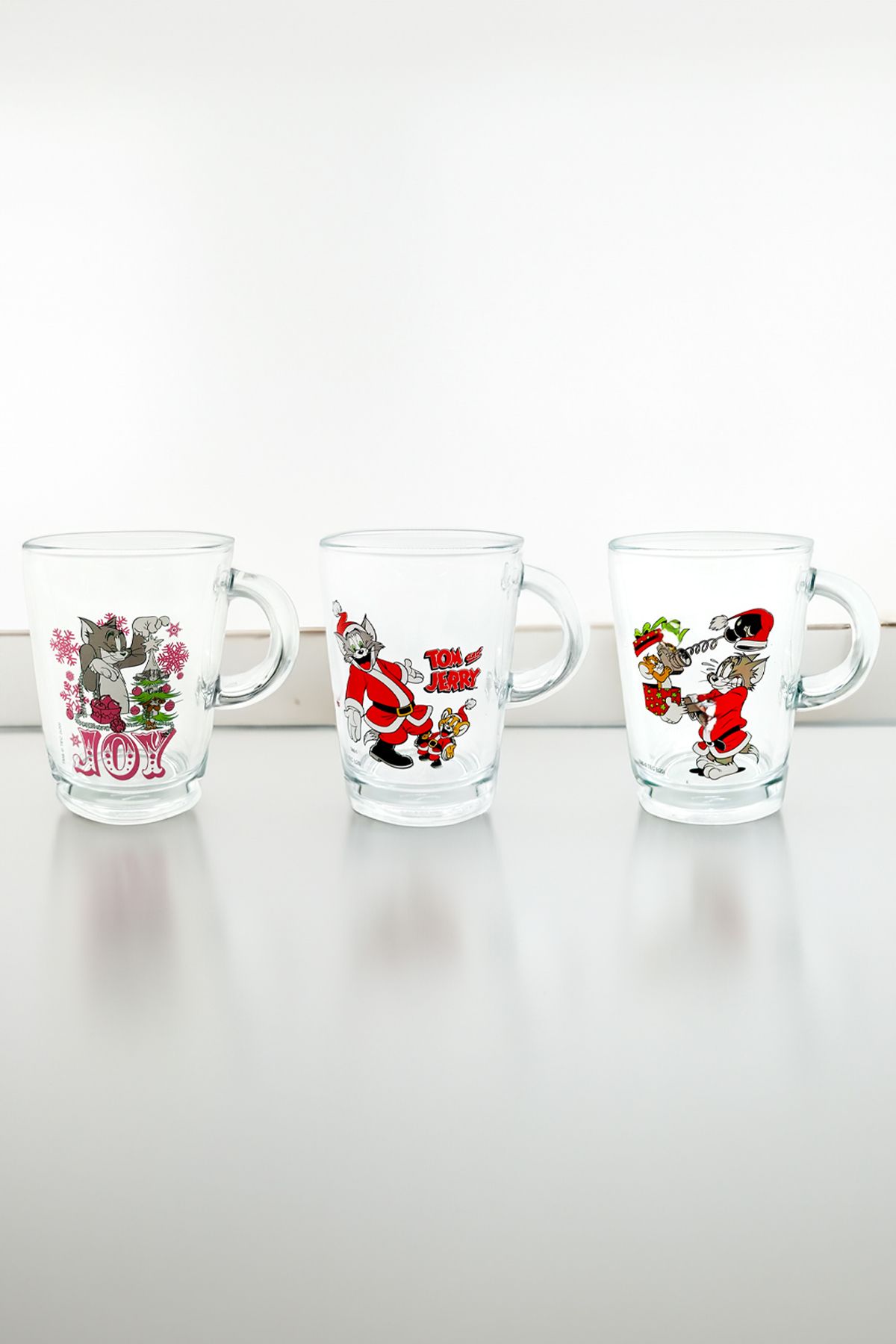 Paşabahçe-Tribeca 3-Piece Cup with Handle 55403 290 Cc 1