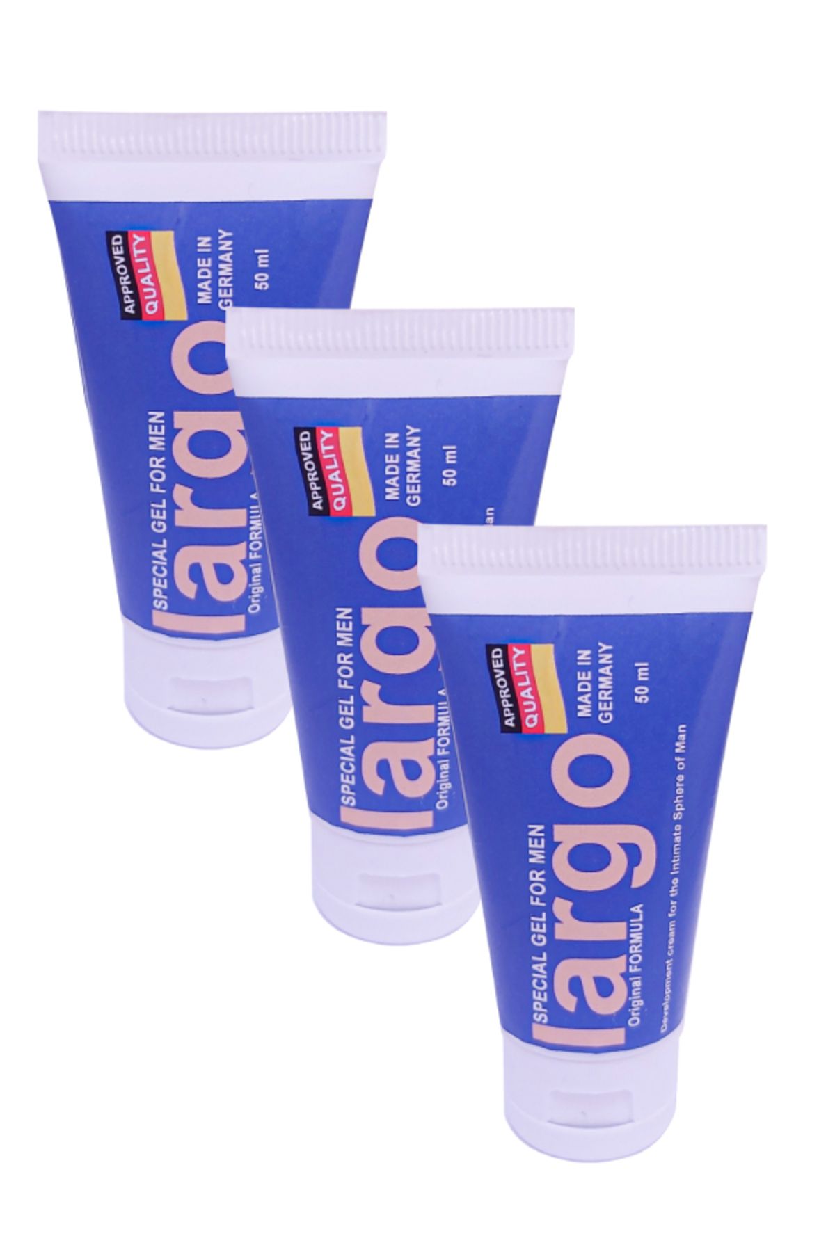 largo Special Cream For Men Büyük ve Uzun düşünenler için Bakım kremi 50 ml X 3 ad