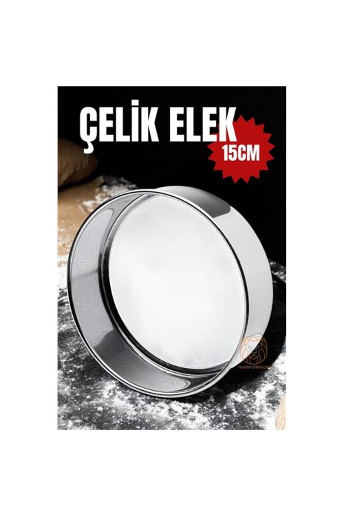 Fırsatkolik Metal Un Eleği 15 cm