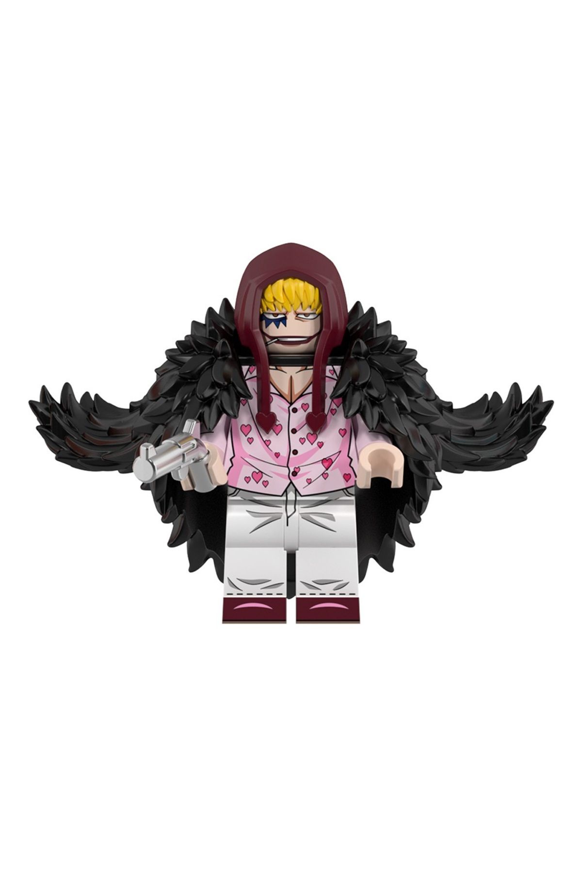 myminitoys-One Piece Anime Mini Figure Set of 8 - Dracule, Mihawk, Buggy, Crocodile, Jinbe St-13 7
