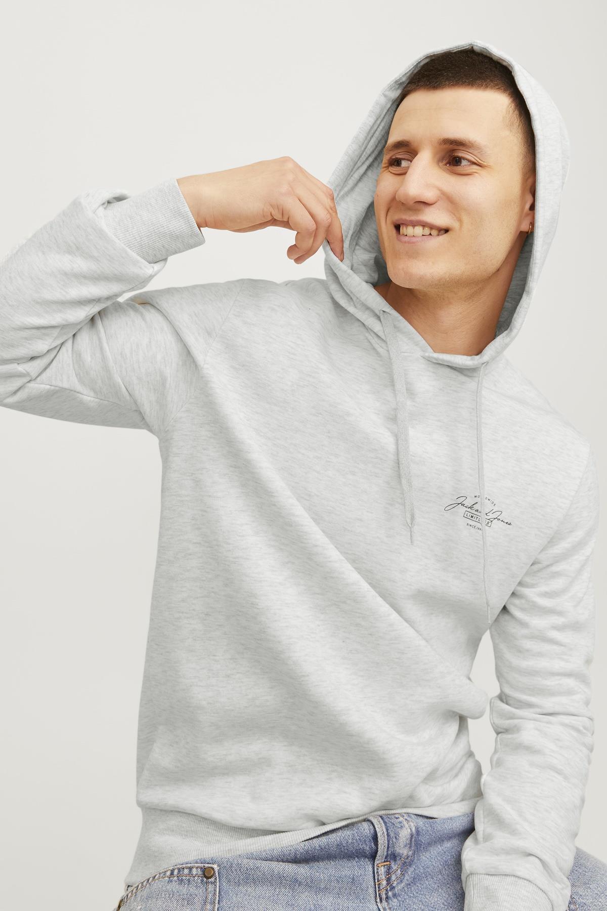 سویشرت مردانه راسته آستین بلند | جک اند جونز Jack & Jones 12256838 - تصویر 7